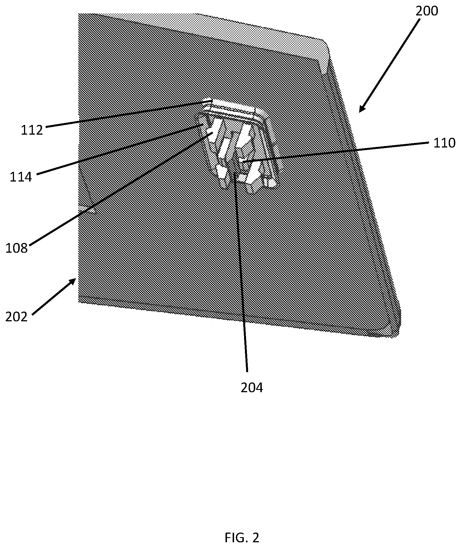Patent US12092140 Figure 4 – Fastening clip
