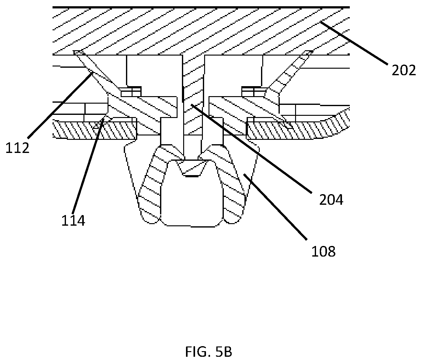 Patent US12092140 Figure 8 – Fastening clip