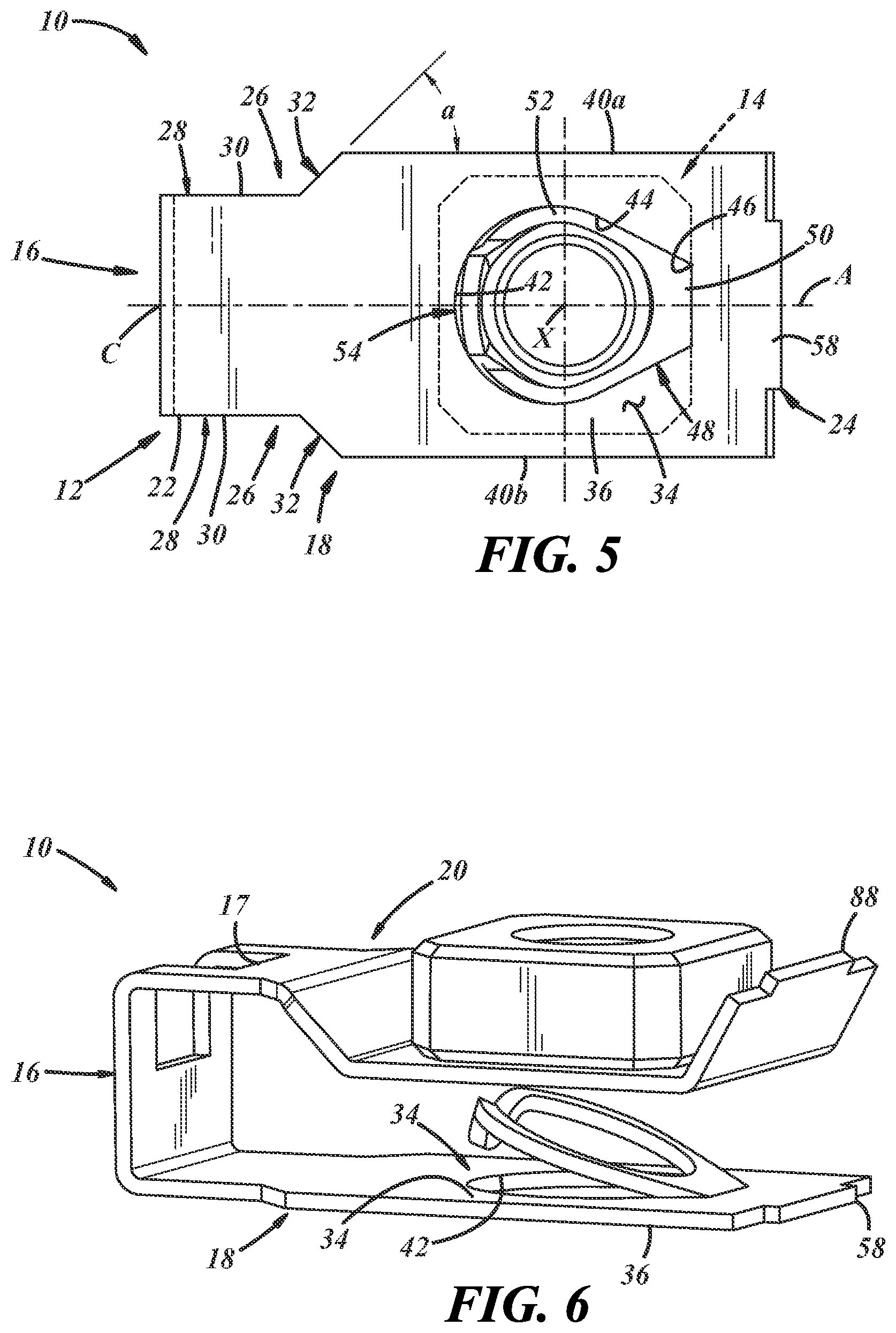 Patent US12092143 Figure 3 – Retainer and a retainer and nut assembly