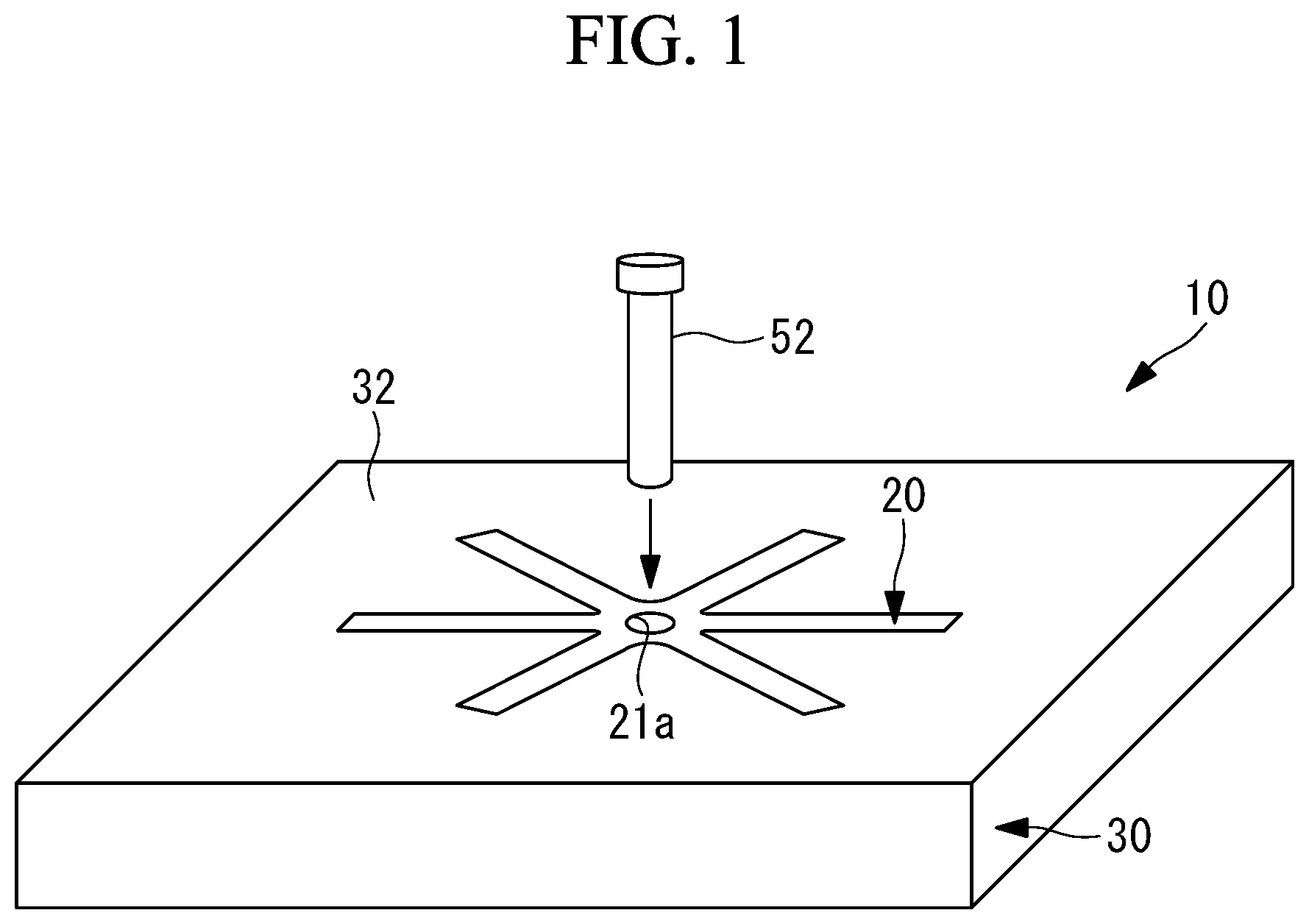 Patent US12092144 Figure 1 – Fastener, fastening structure, and method of designing fastener