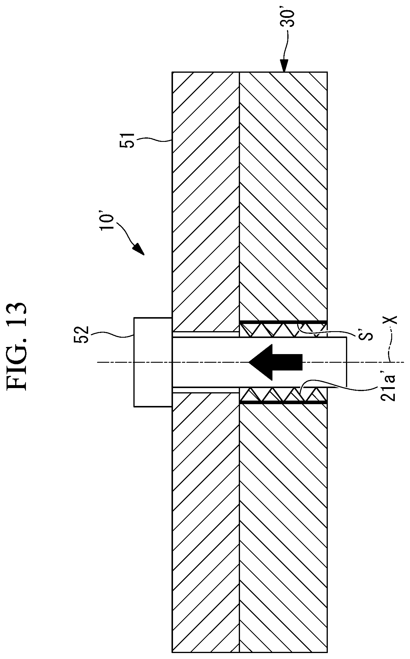 Patent US12092144 Figure 13 – Fastener, fastening structure, and method of designing fastener
