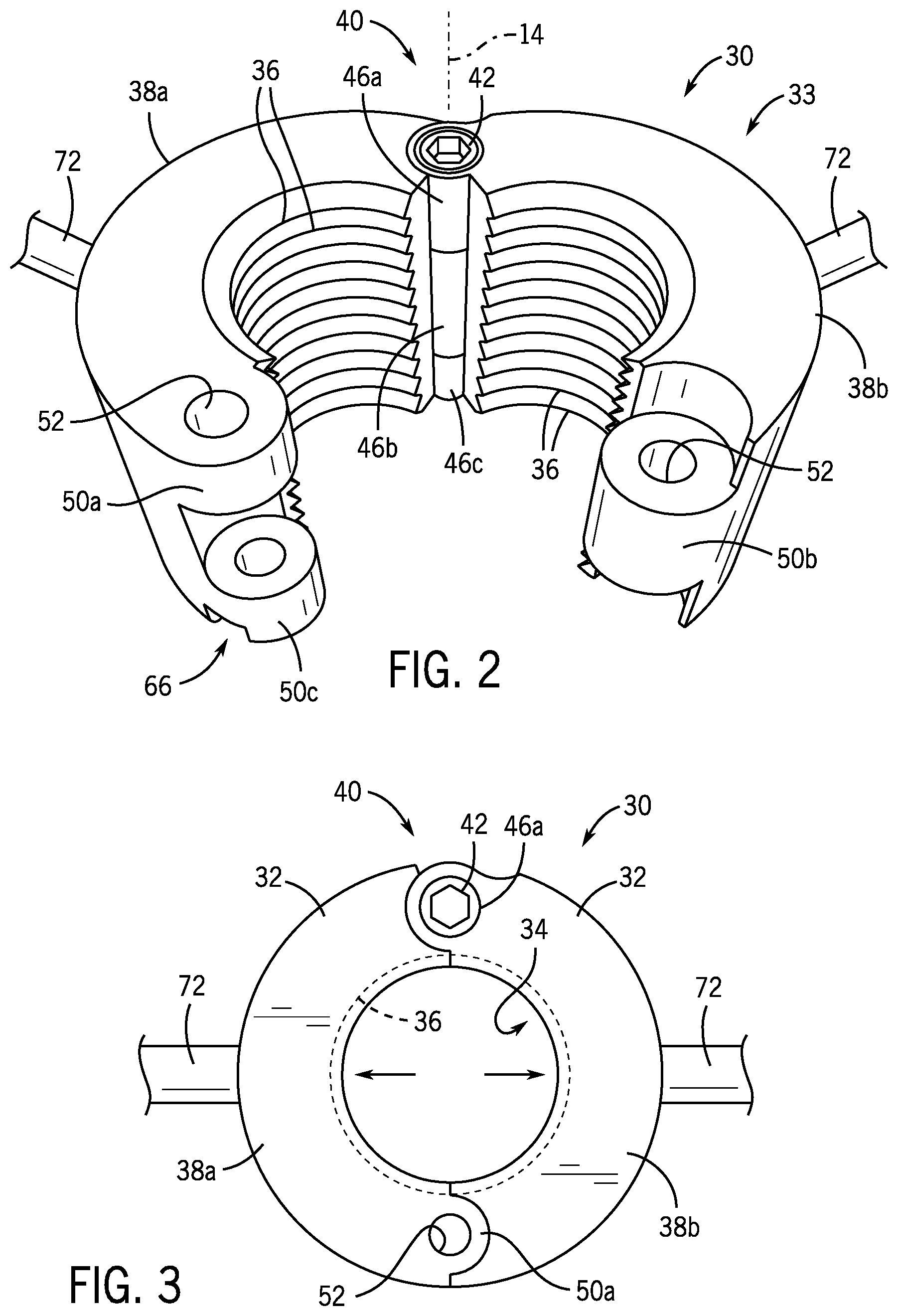 Patent US12092146 Figure 2 – Speed nut