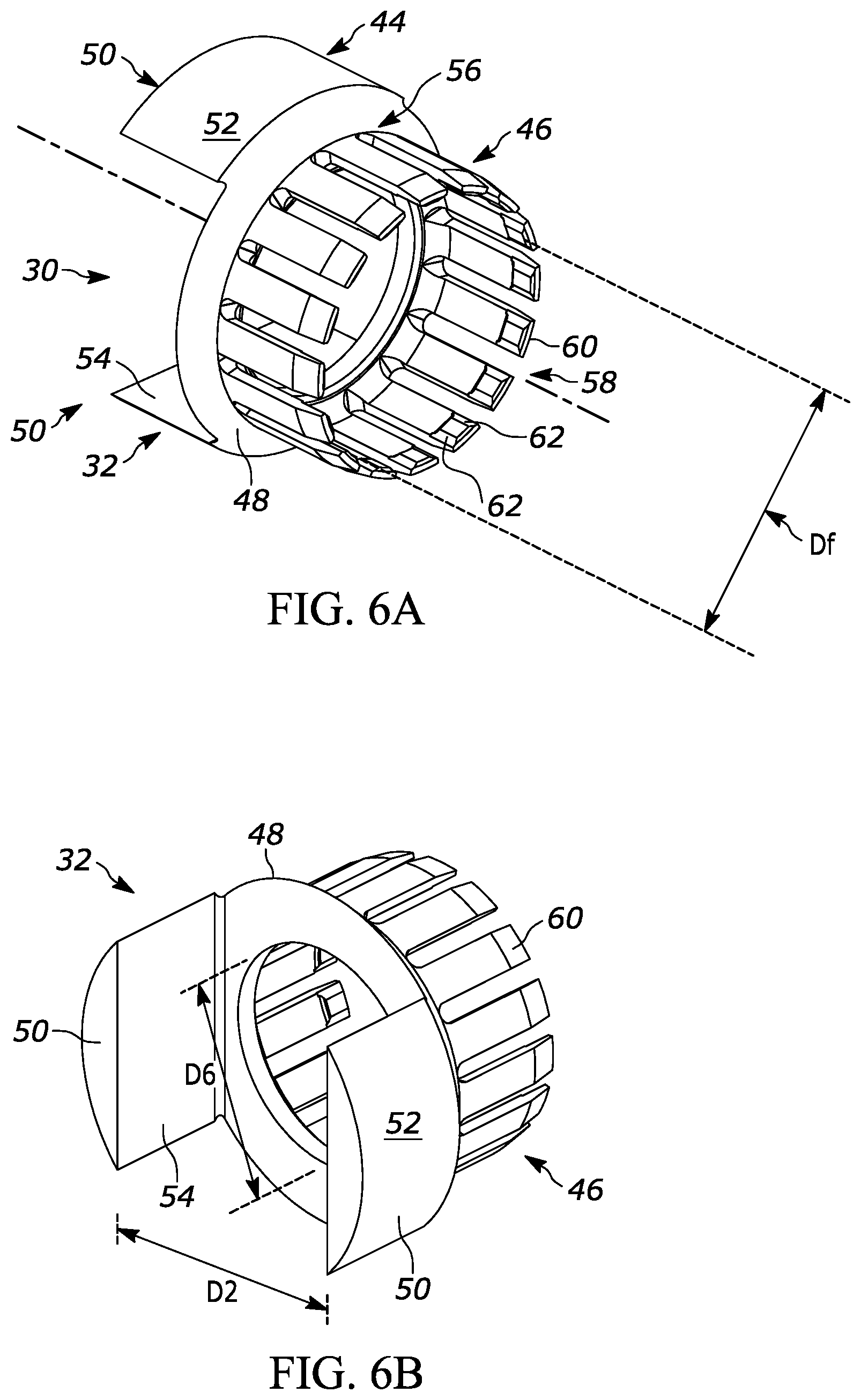Patent US12092147 Figure 6 – Adjustable length rod-end assembly having an integral secondary locking feature