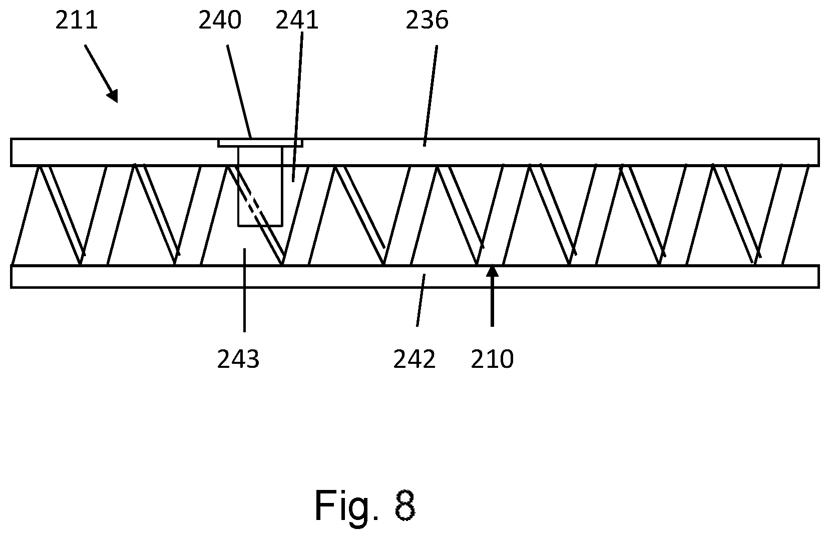 Patent US12092148 Figure 5 – Fastening system, and methods of making and using the system