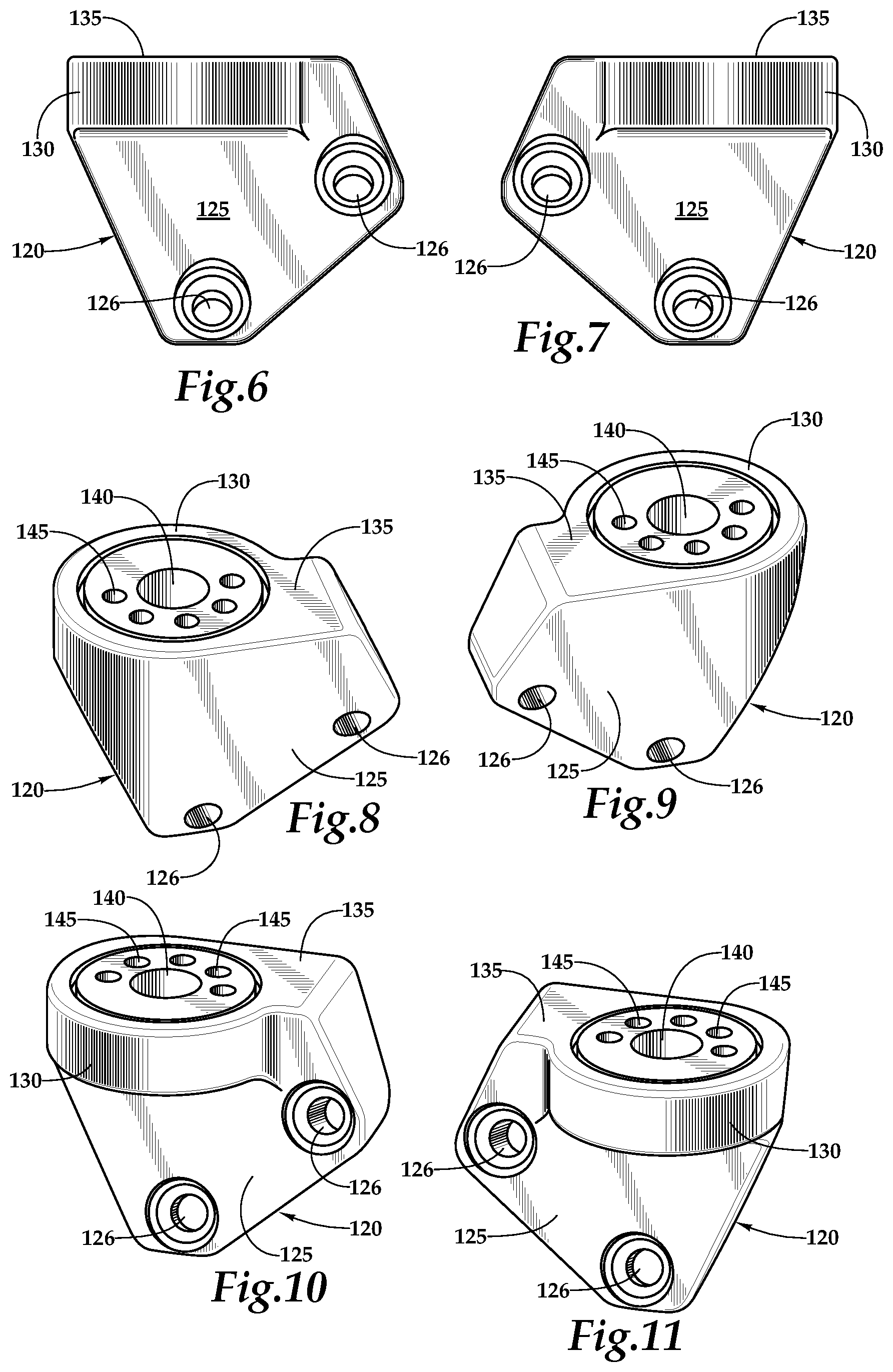 Patent US12092152 Figure 3 – Mounting system such as for vehicle lights