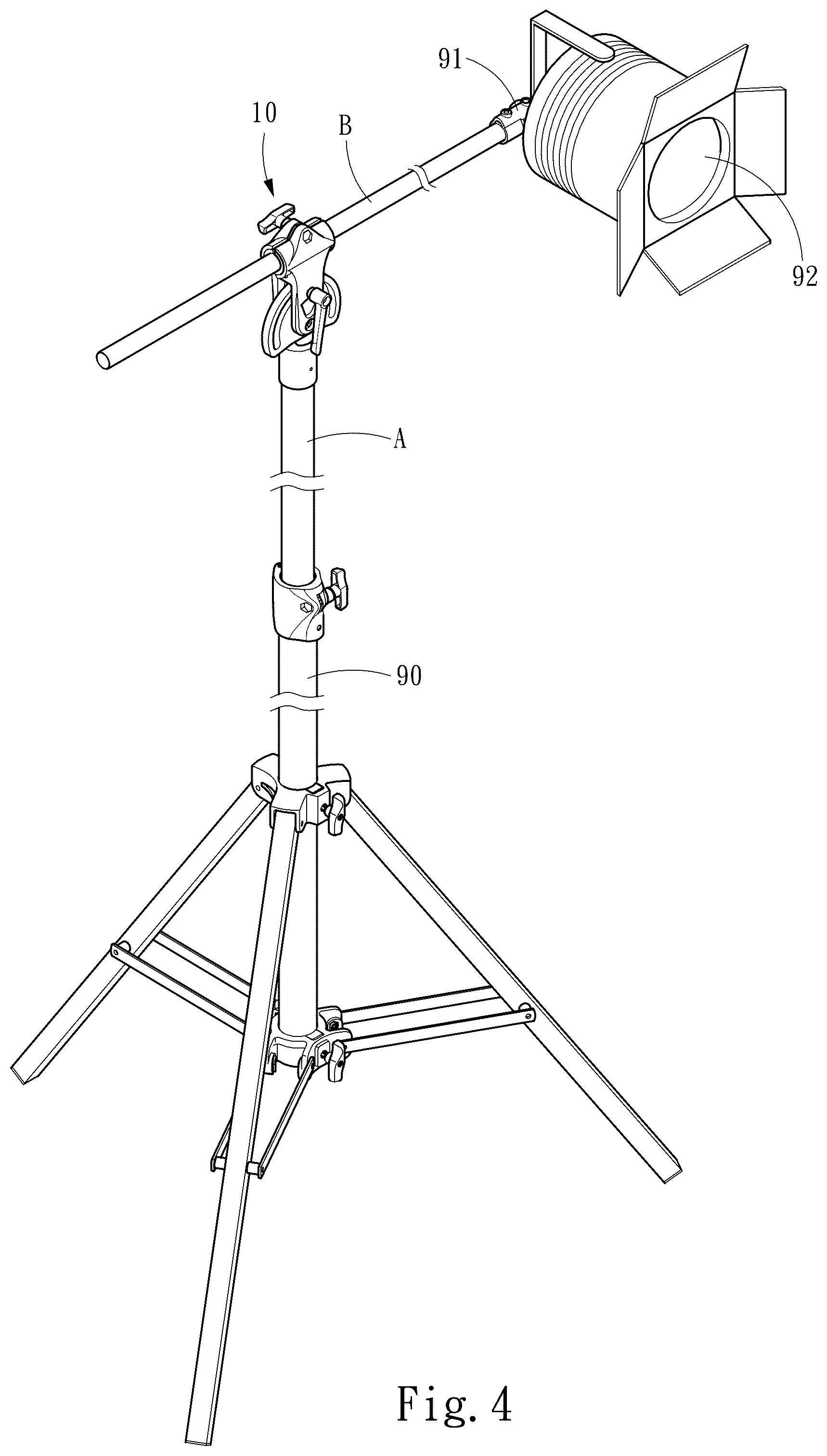 Patent US12092153 Figure 4 – Angularly adjustable steering joint