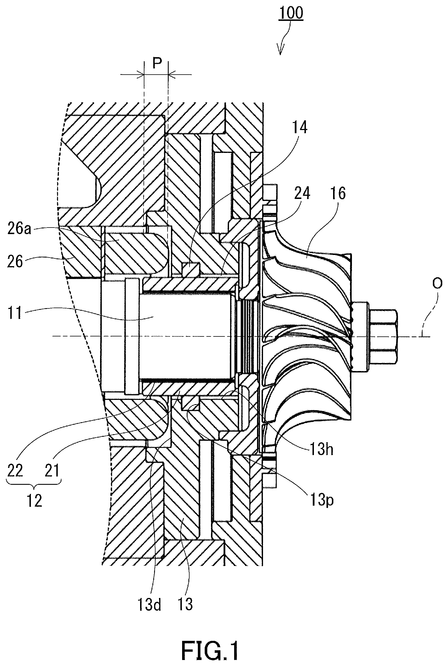 Patent US12092154 Figure 1 – Bearing structure