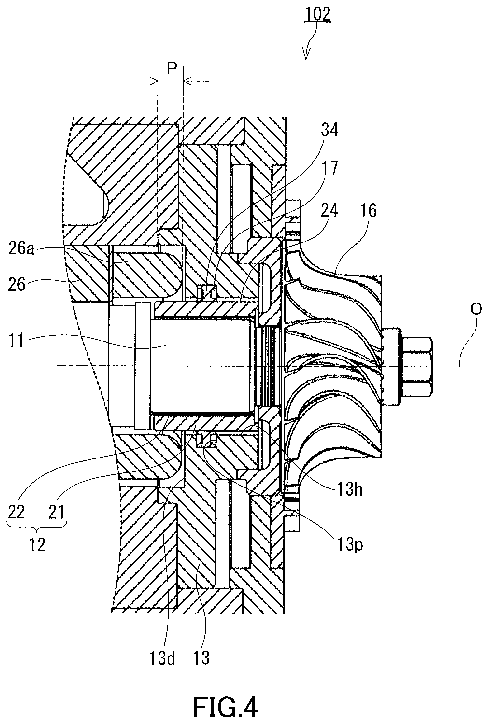 Patent US12092154 Figure 4 – Bearing structure