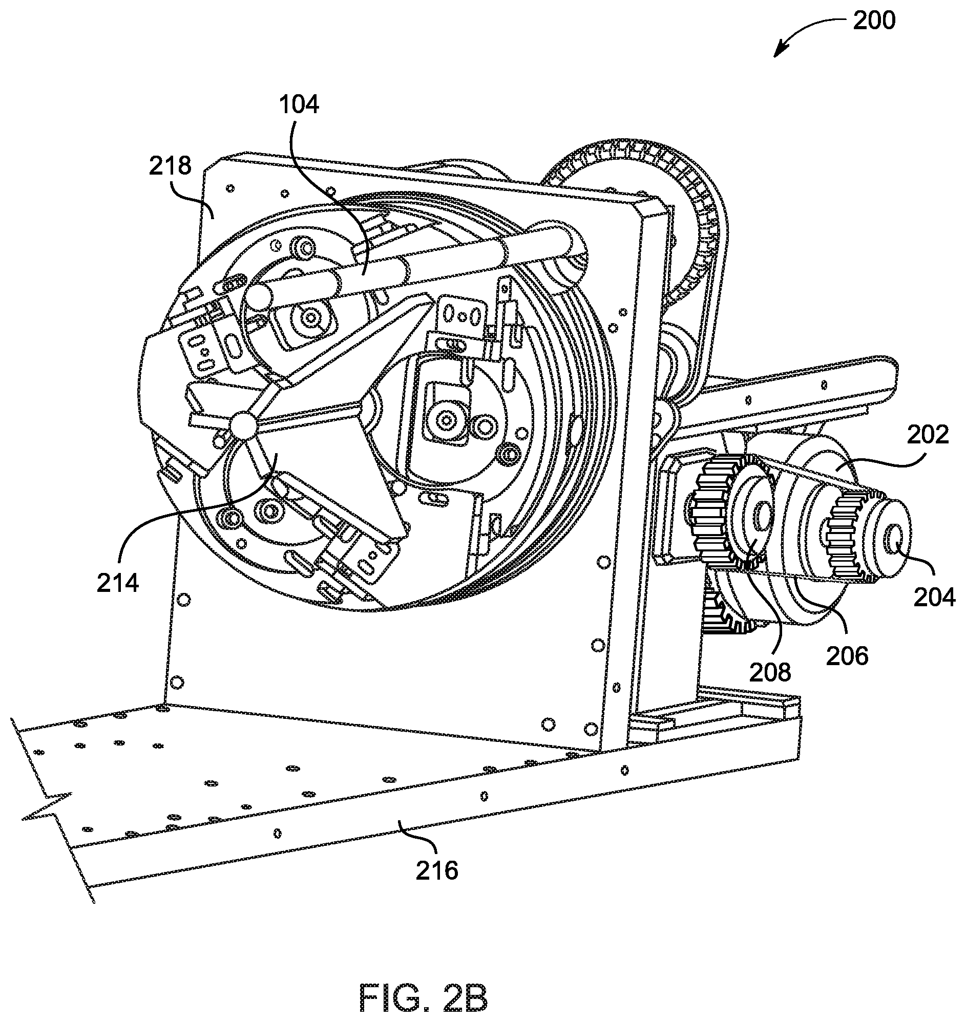 Patent US12092155 Figure 9 – Quick-change split shaft