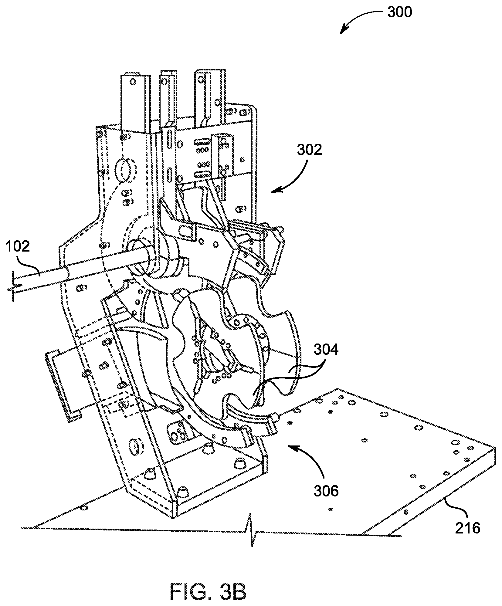Patent US12092155 Figure 11 – Quick-change split shaft