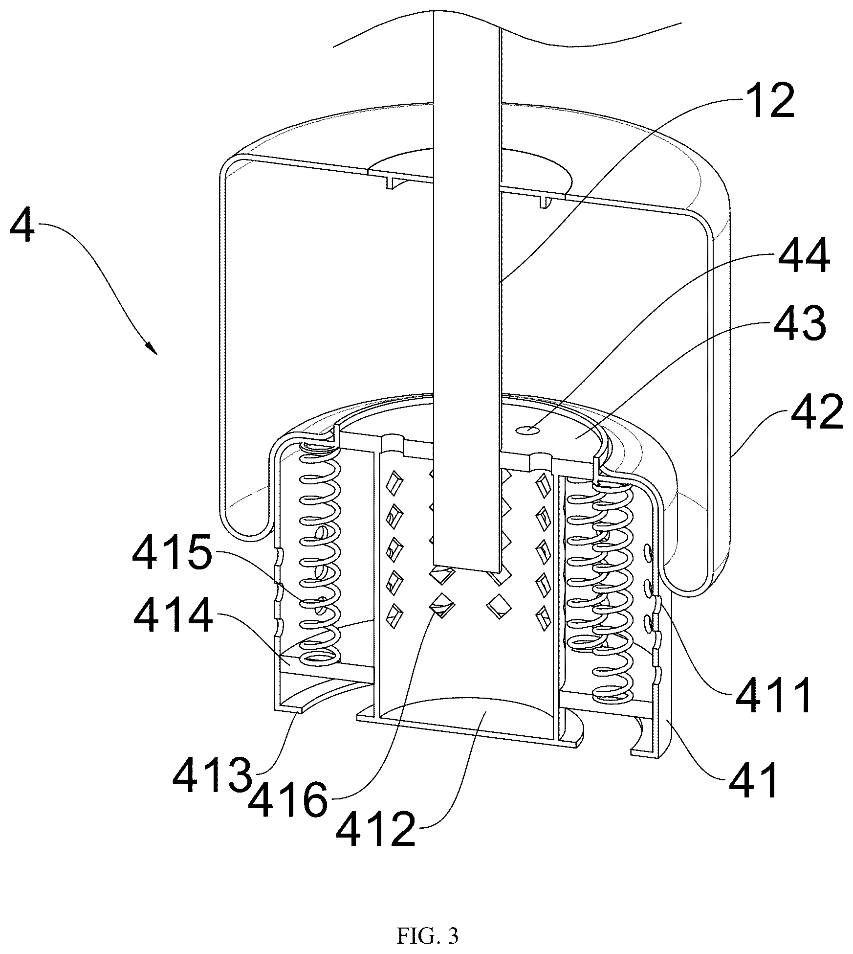Patent US12092157 Figure 3 – Magnetic preloading air bearing and linear platform having same