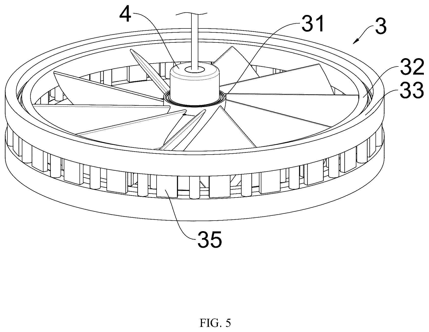 Patent US12092157 Figure 5 – Magnetic preloading air bearing and linear platform having same