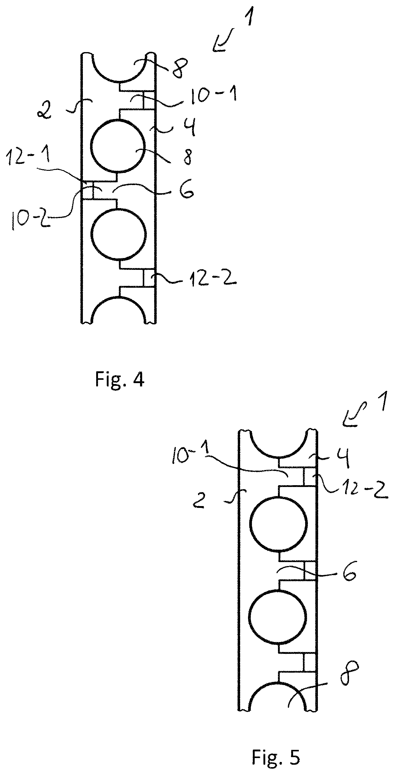 Patent US12092158 Figure 2 – Two-part bearing cage for a rolling bearing