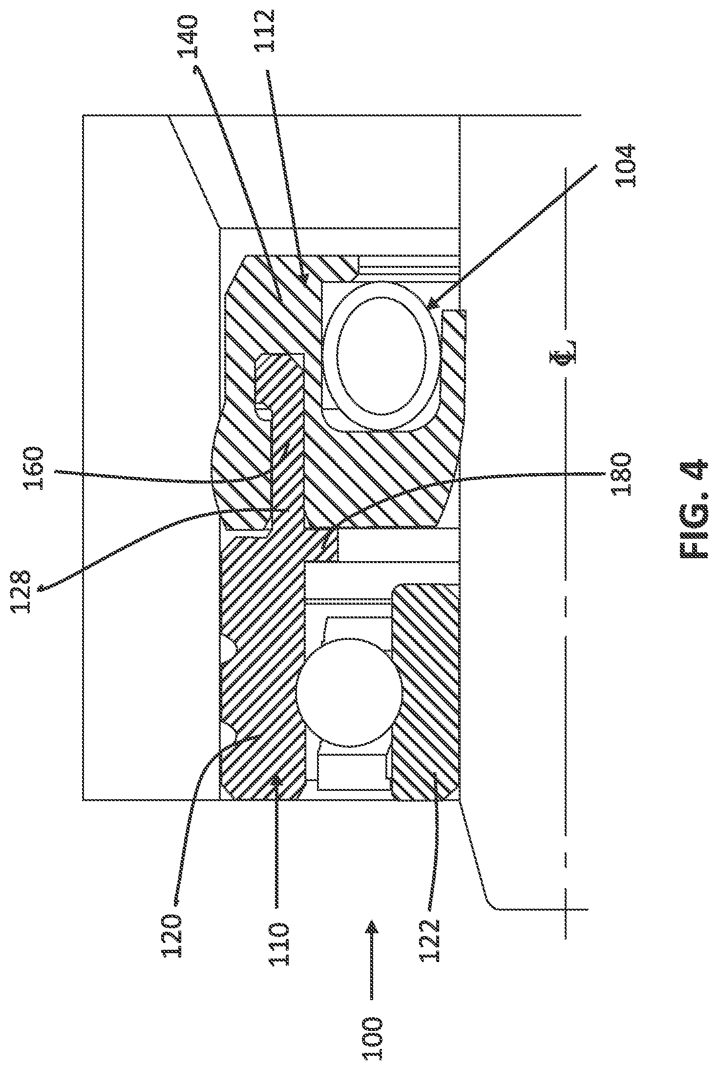 Patent US12092160 Figure 4 – Integrated seal and bearing assembly and related methods
