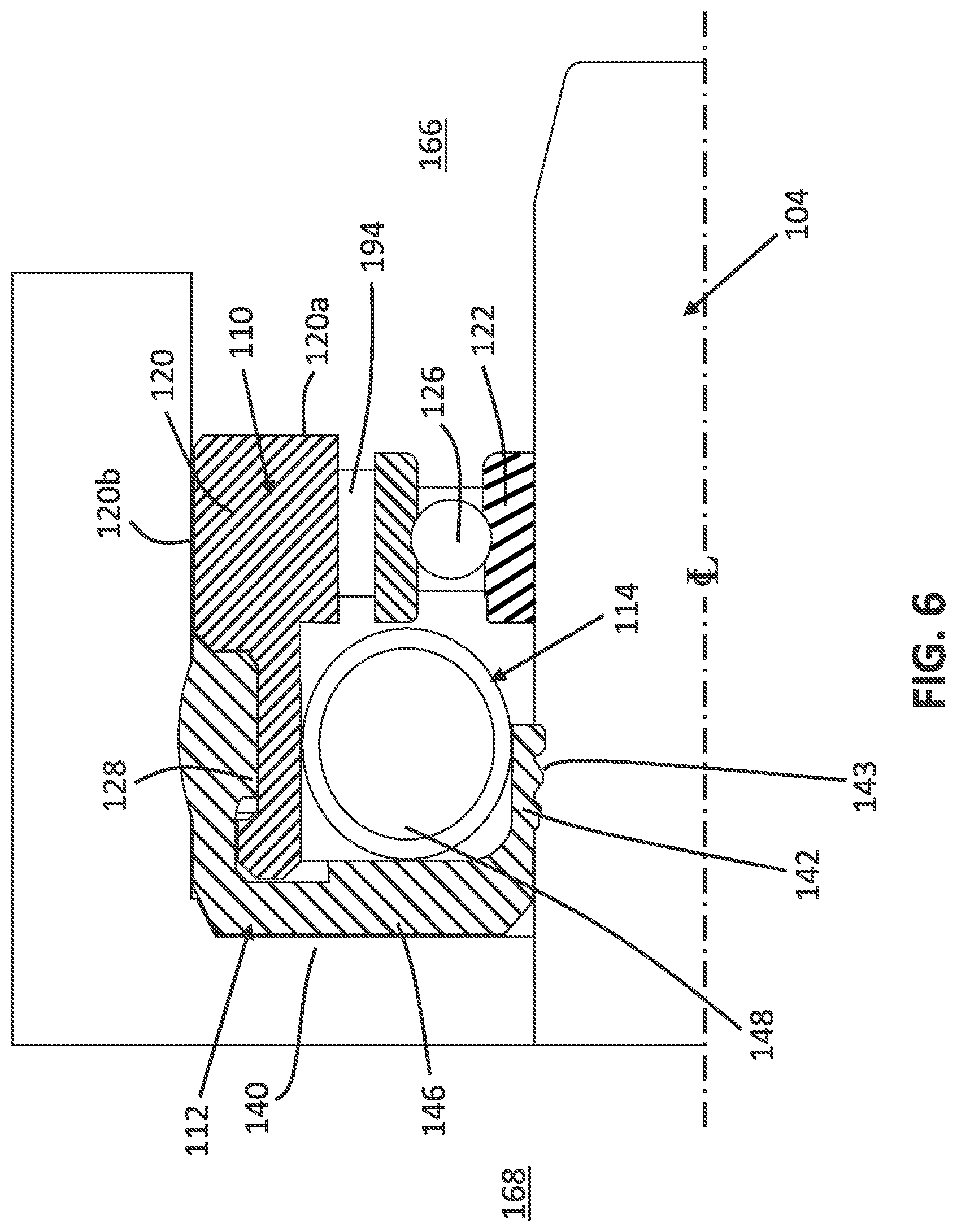 Patent US12092160 Figure 6 – Integrated seal and bearing assembly and related methods