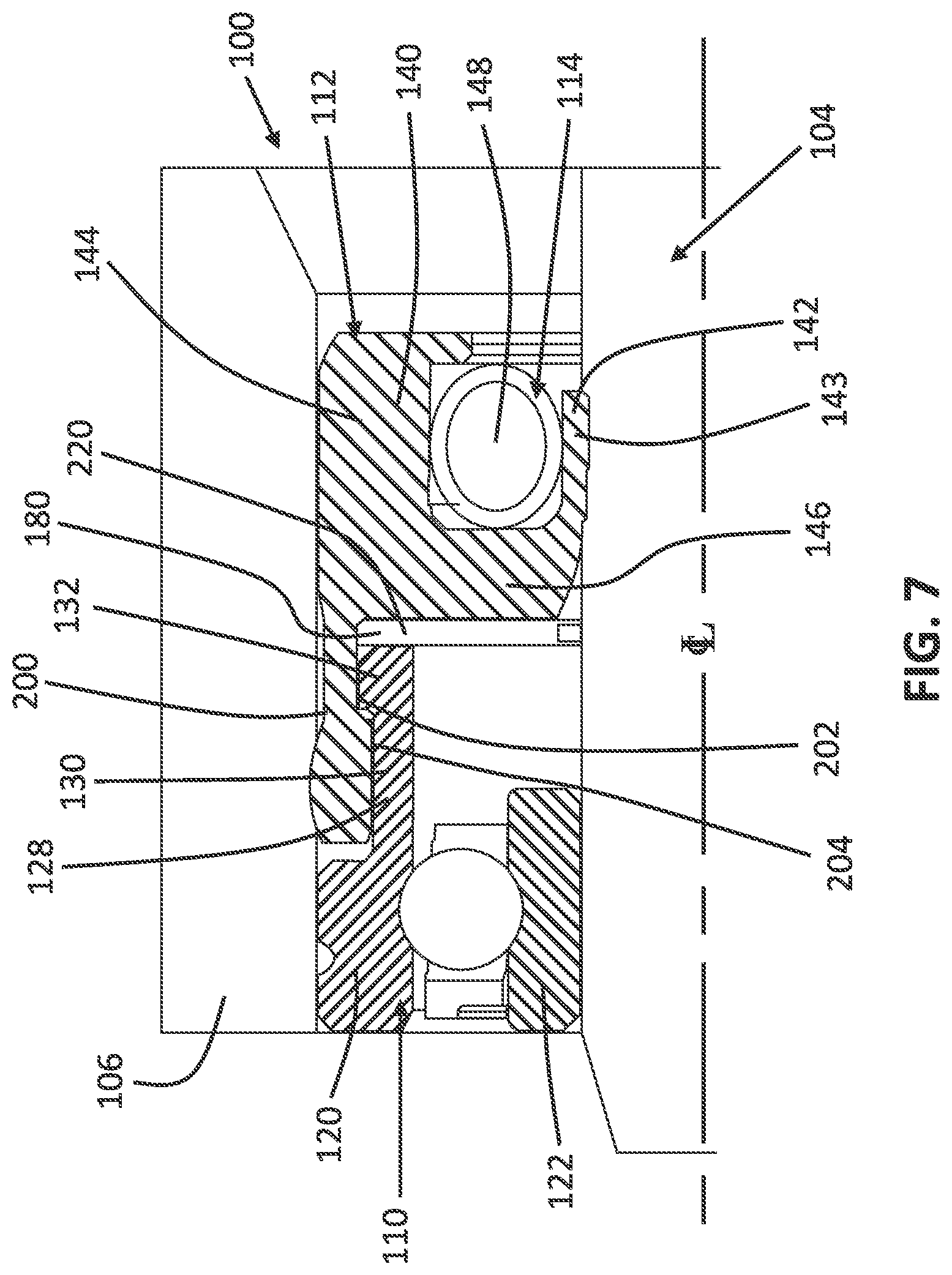 Patent US12092160 Figure 7 – Integrated seal and bearing assembly and related methods