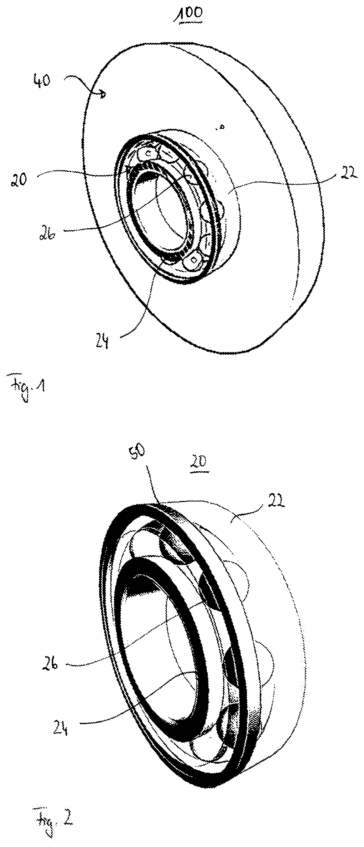 Patent US12092162 Figure 1 – Bearing ring