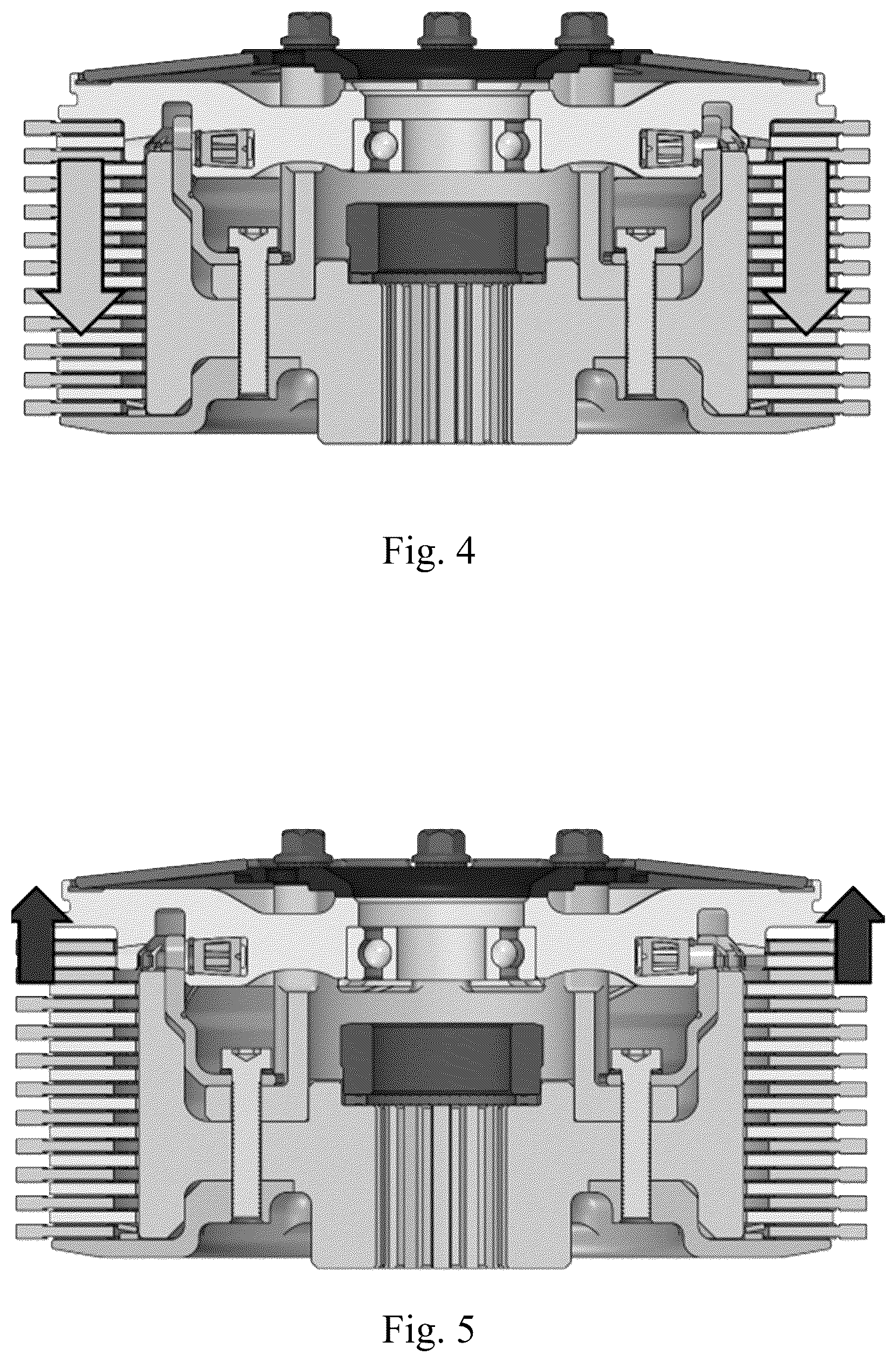 Patent US12092165 Figure 3 – HUB for a servo clutch with slipper function of a handlebar vehicle