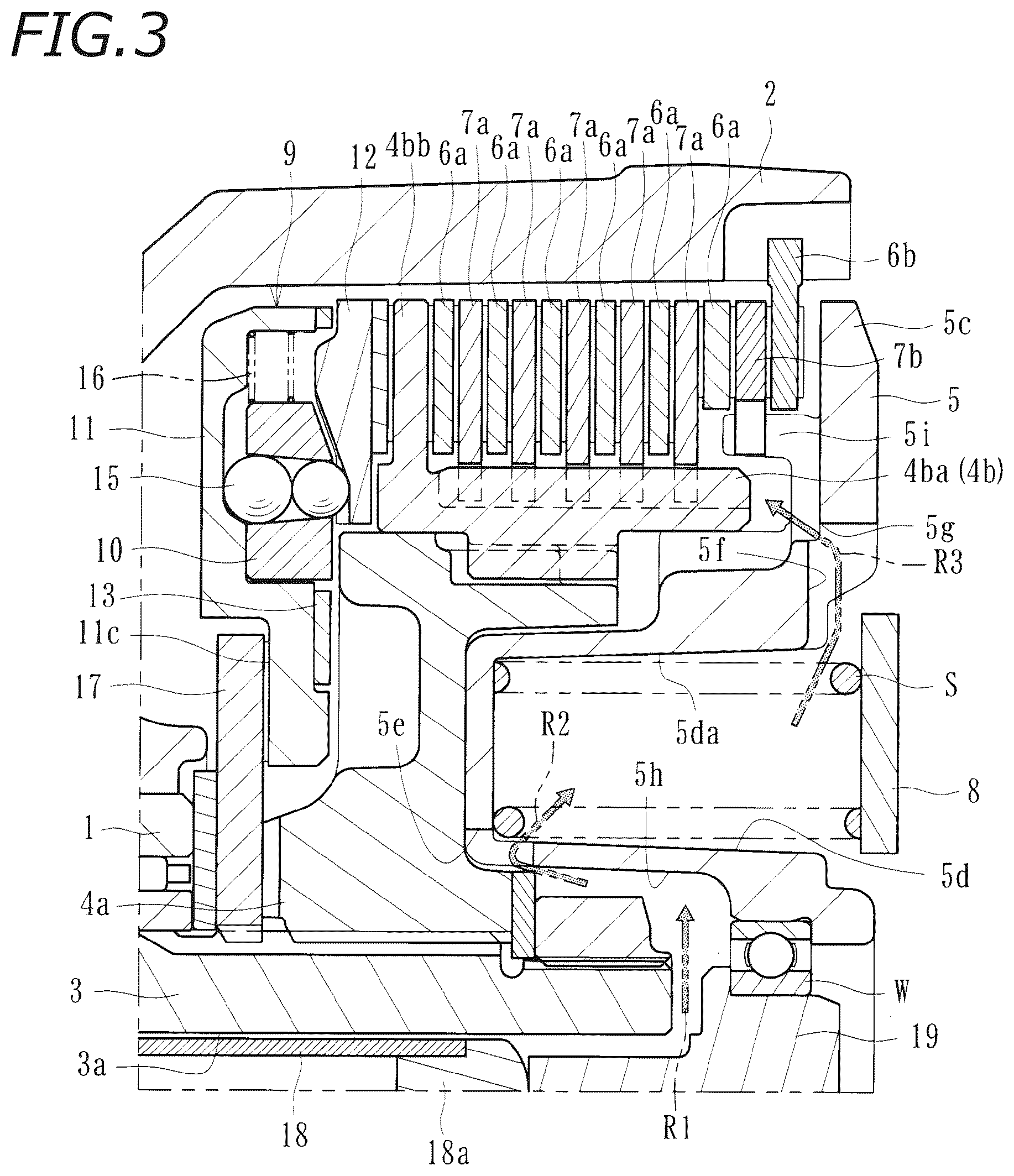 Patent US12092166 Figure 3 – Power transmission apparatus