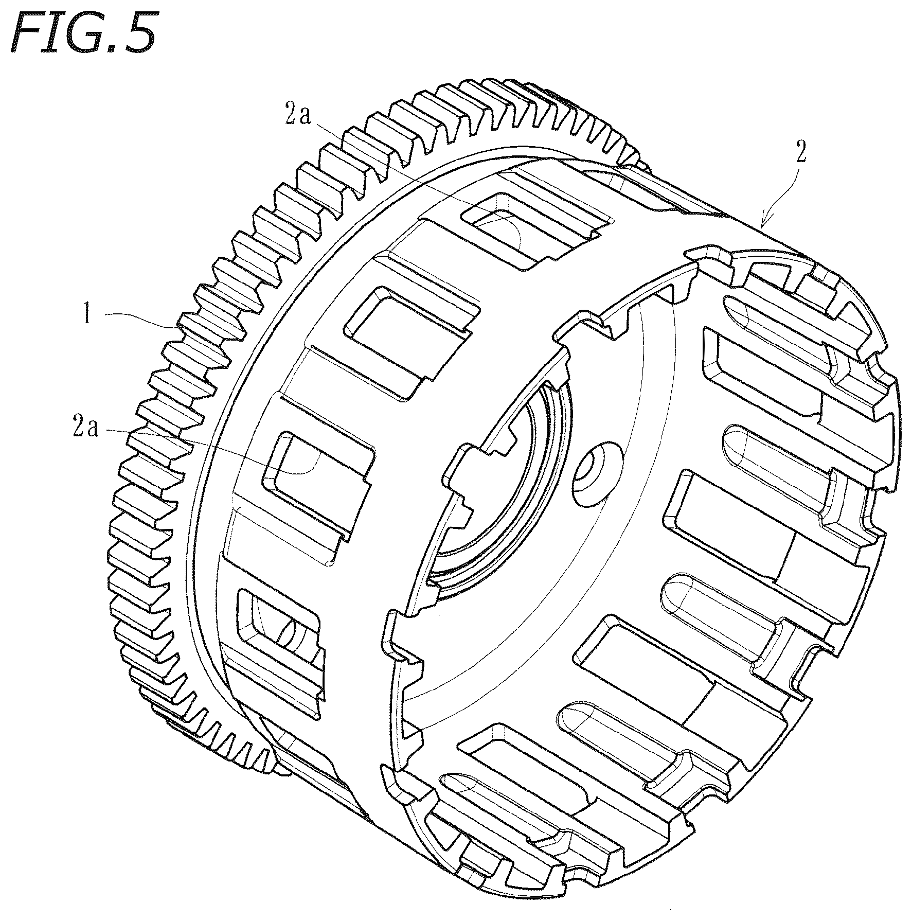 Patent US12092166 Figure 5 – Power transmission apparatus