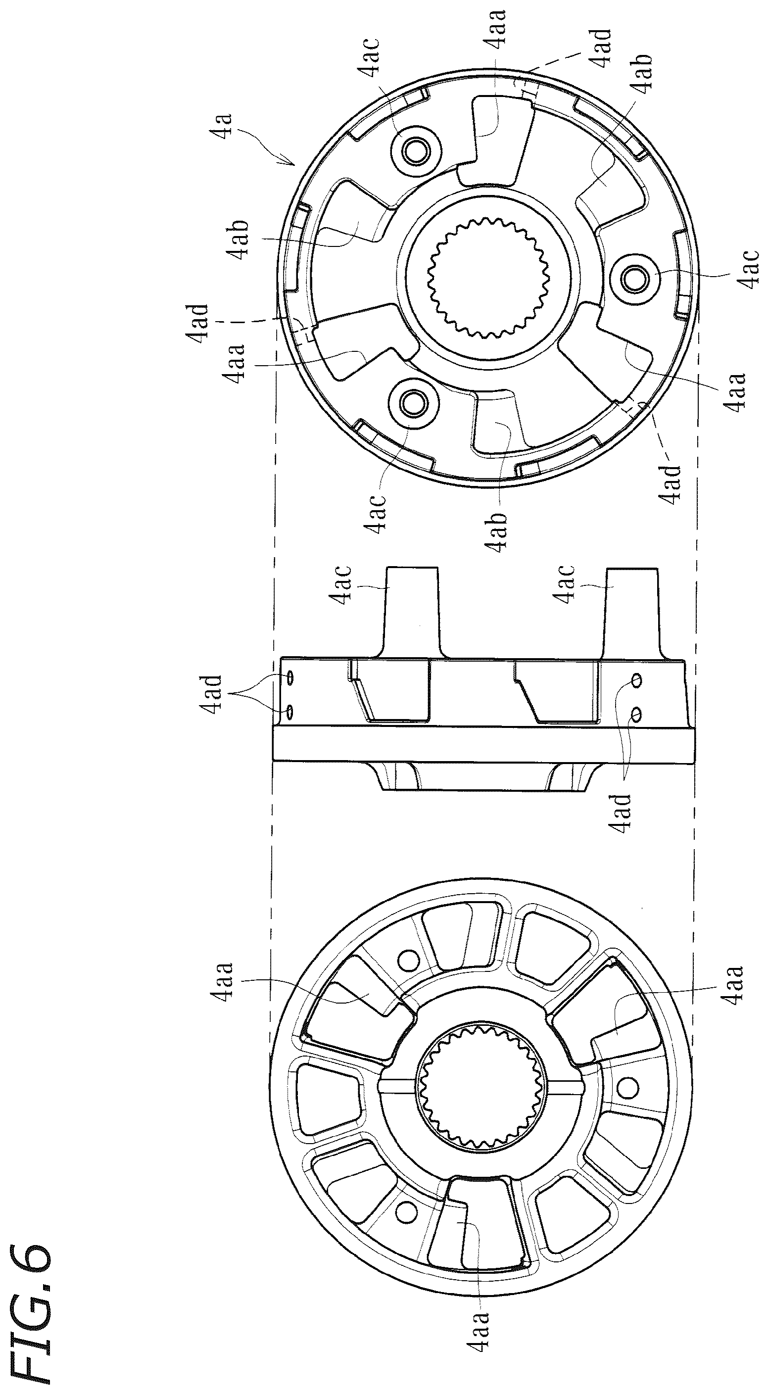 Patent US12092166 Figure 6 – Power transmission apparatus
