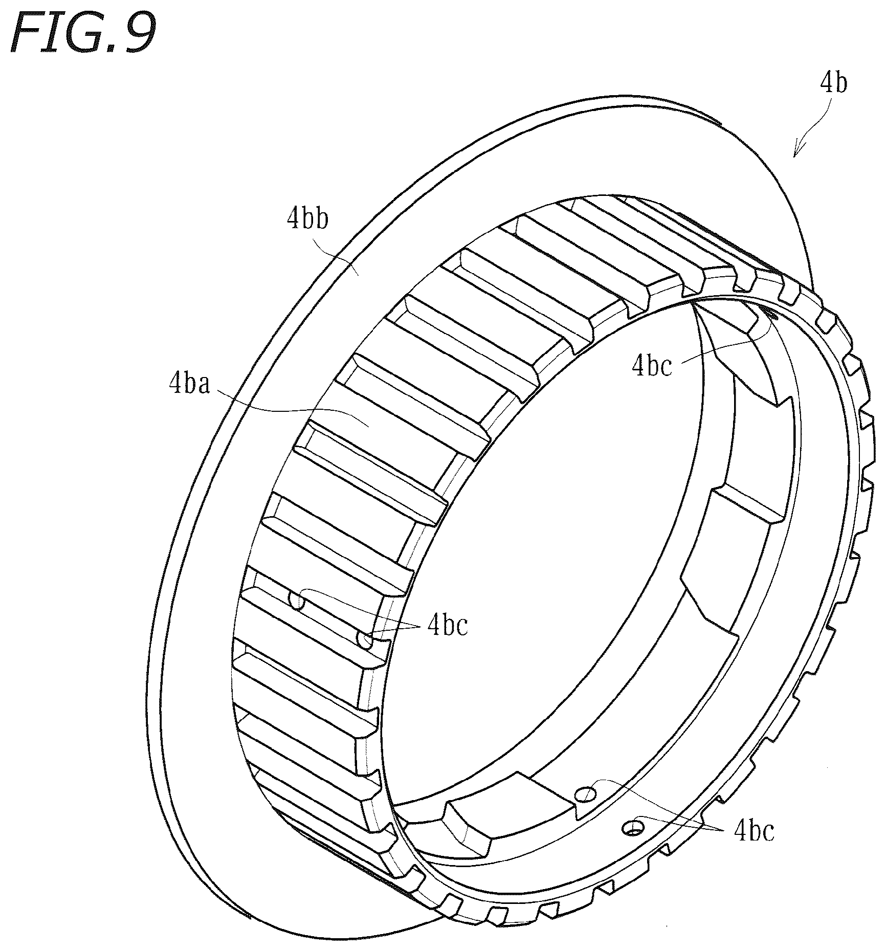 Patent US12092166 Figure 9 – Power transmission apparatus