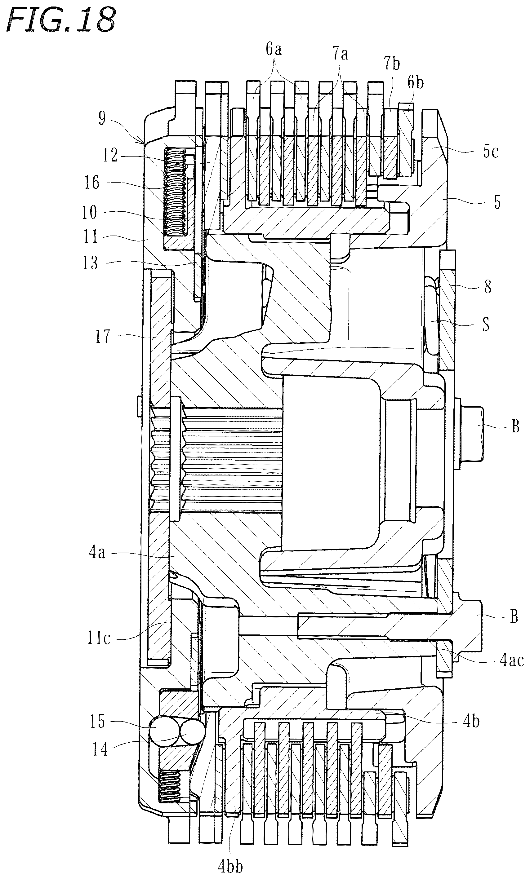 Patent US12092166 Figure 16 – Power transmission apparatus