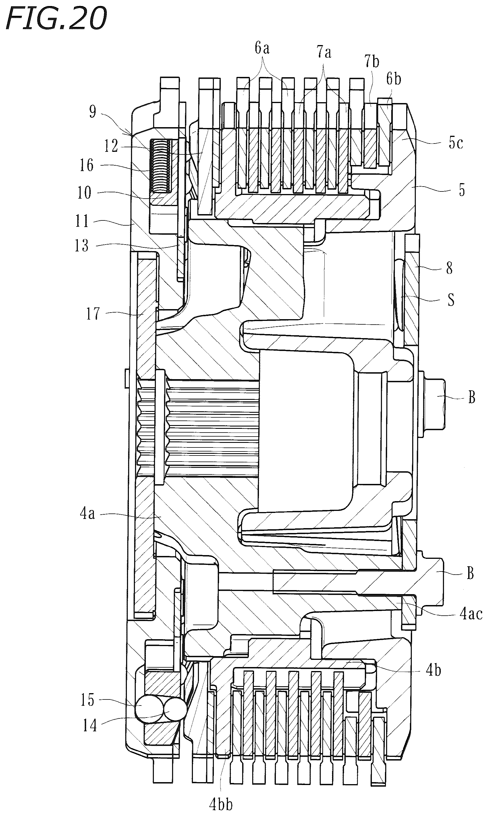 Patent US12092166 Figure 18 – Power transmission apparatus