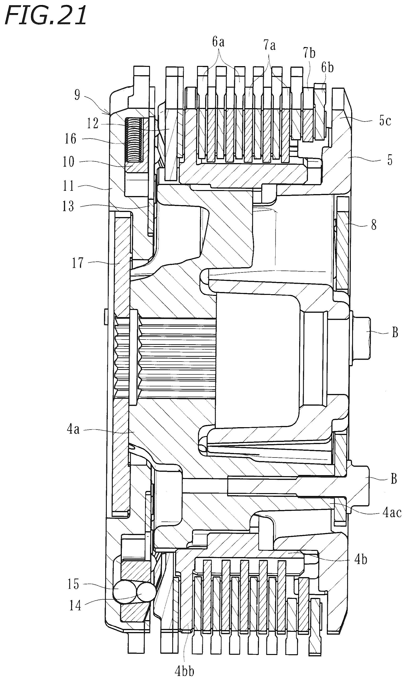 Patent US12092166 Figure 19 – Power transmission apparatus