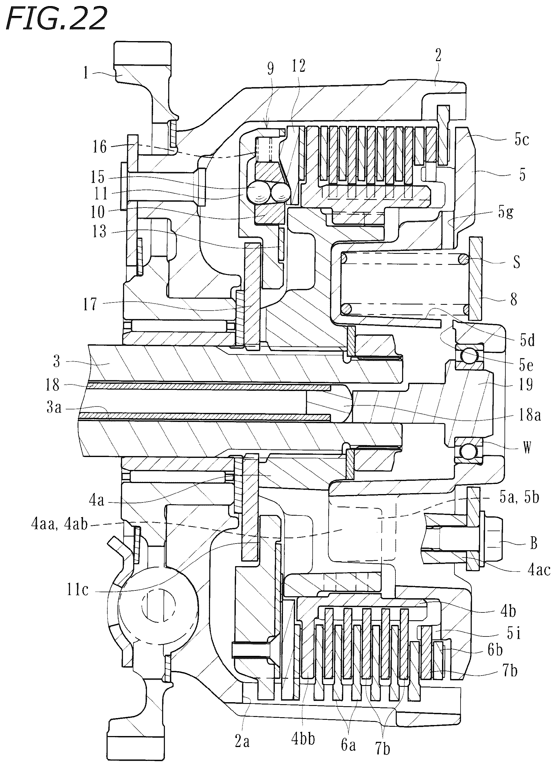Patent US12092166 Figure 20 – Power transmission apparatus