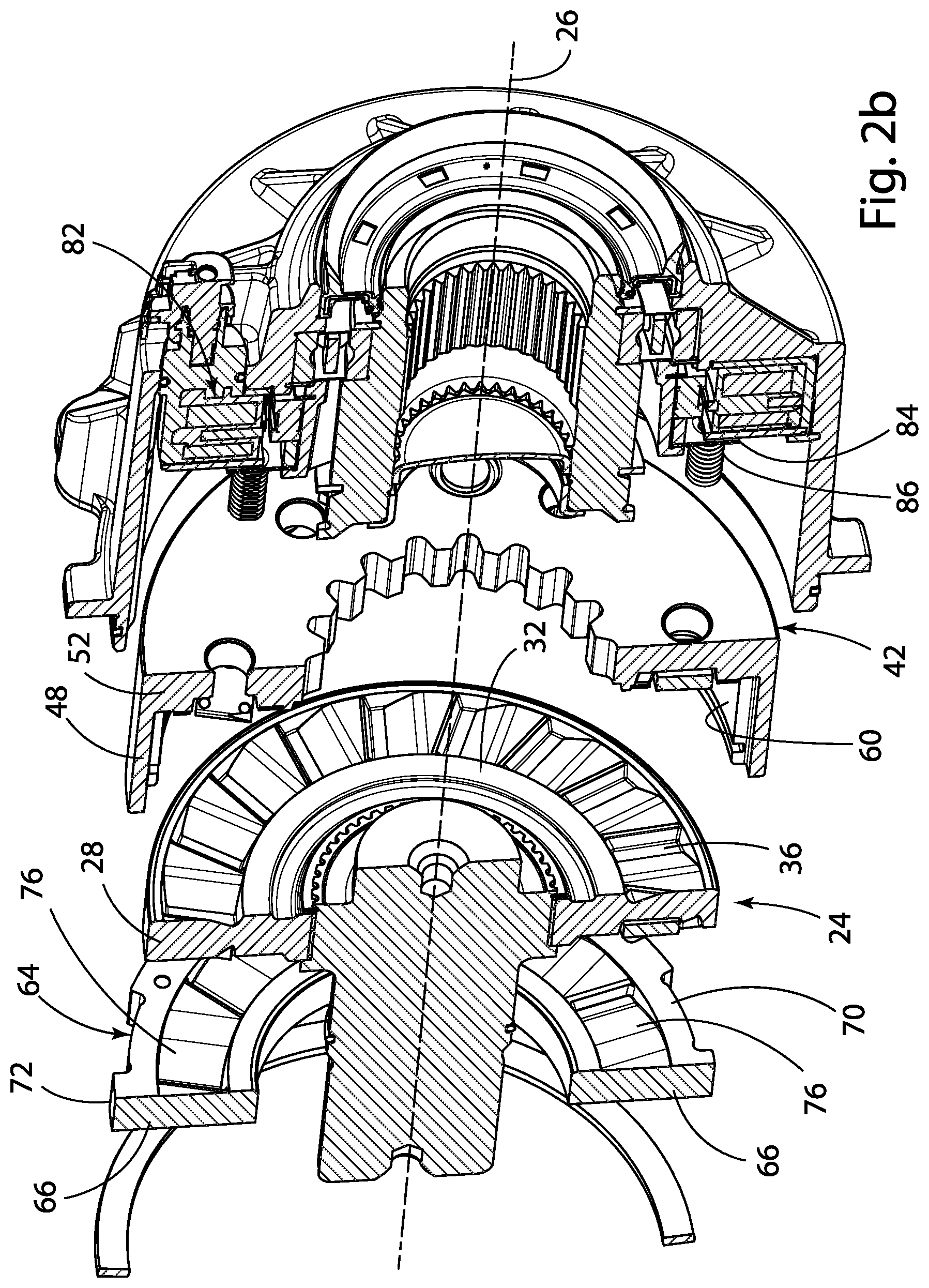 Patent US12092172 Figure 3 – Controllable clutch assembly