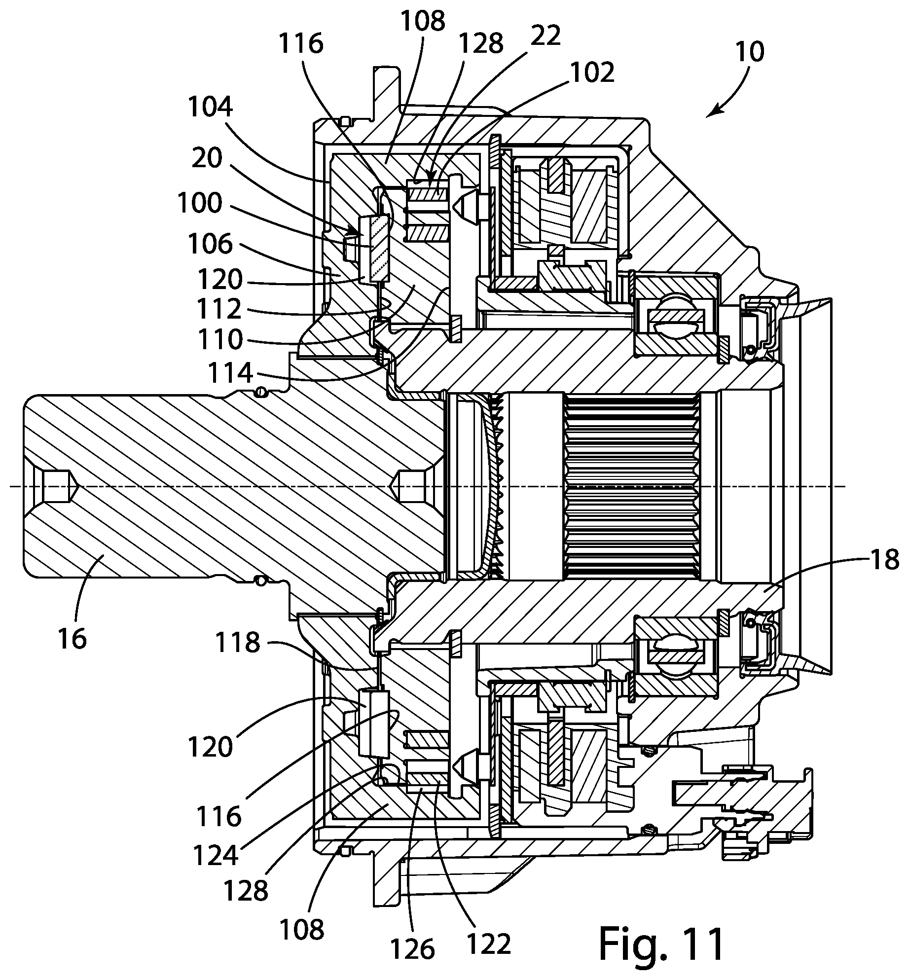Patent US12092172 Figure 10 – Controllable clutch assembly