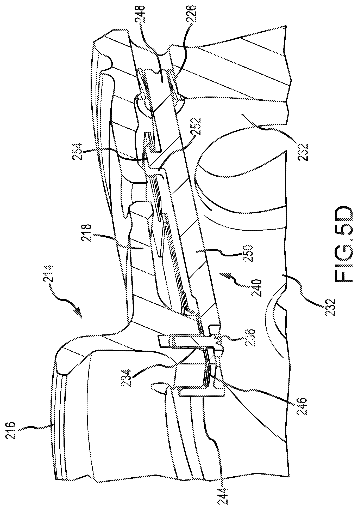 Patent US12092175 Figure 12 – Heat shield assembly with stiffening plate
