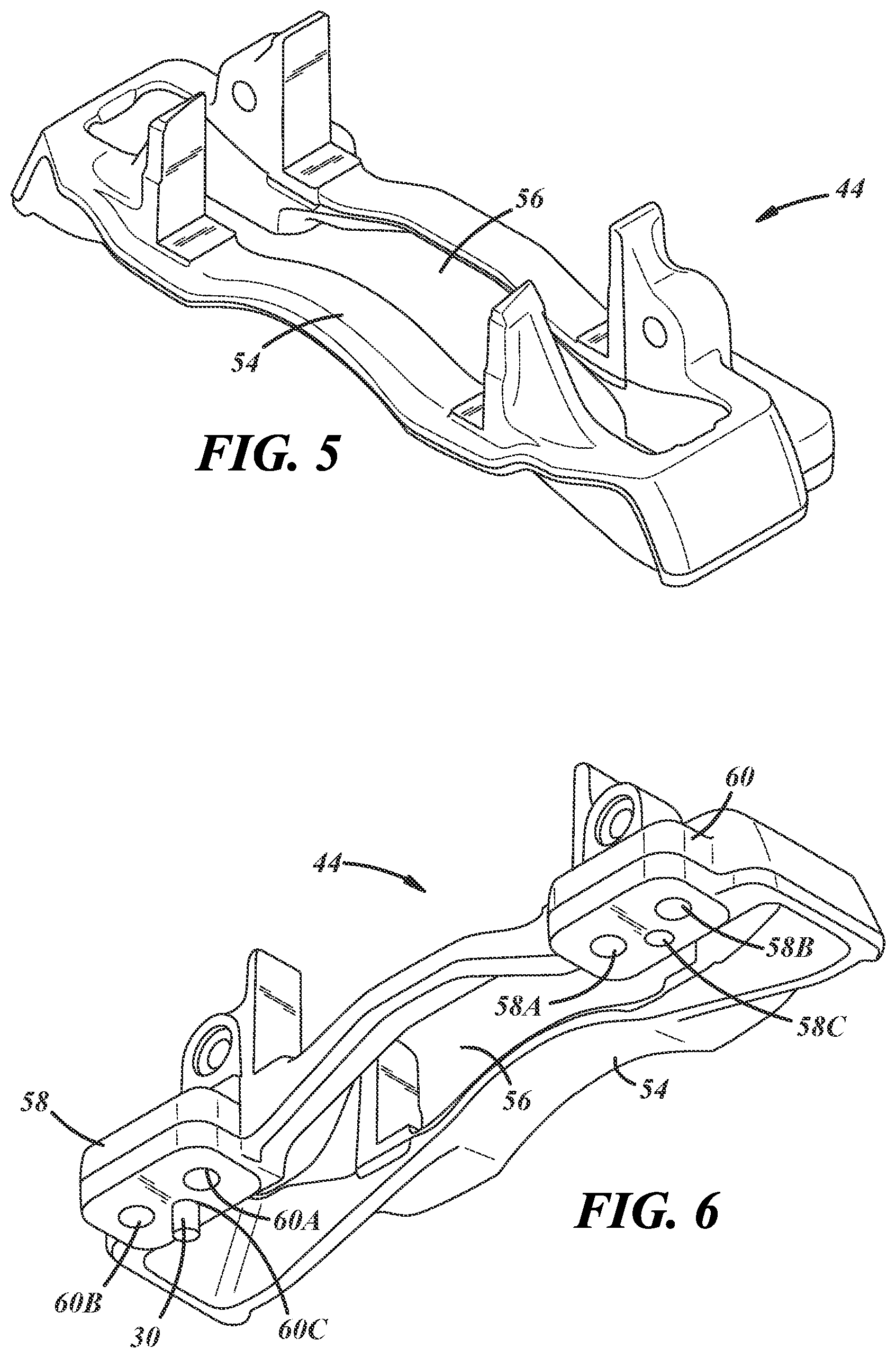 Patent US12092176 Figure 4 – Friction pad carrier for a disc brake