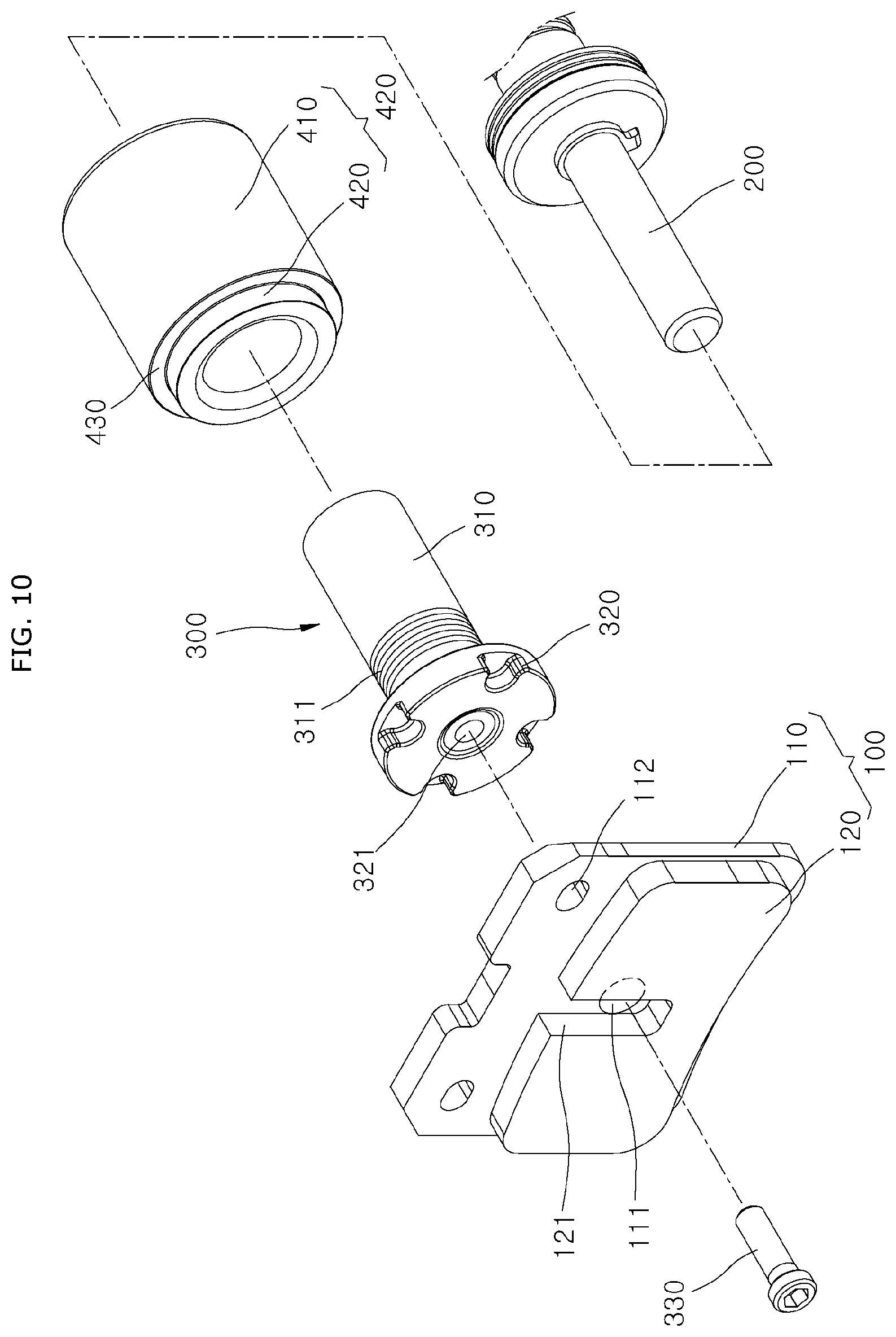 Patent US12092177 Figure 10 – Brake apparatus for vehicle