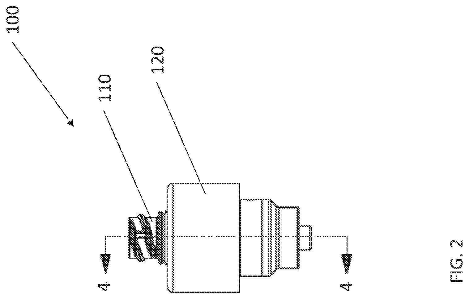 Patent US12092180 Figure 2 – Torque limiting connector