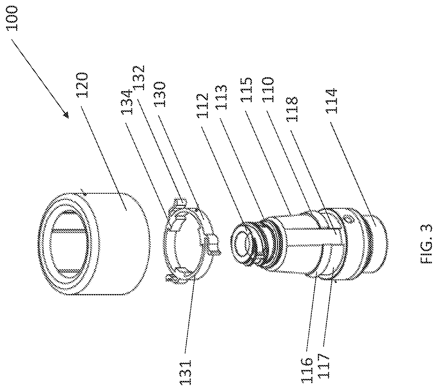 Patent US12092180 Figure 3 – Torque limiting connector