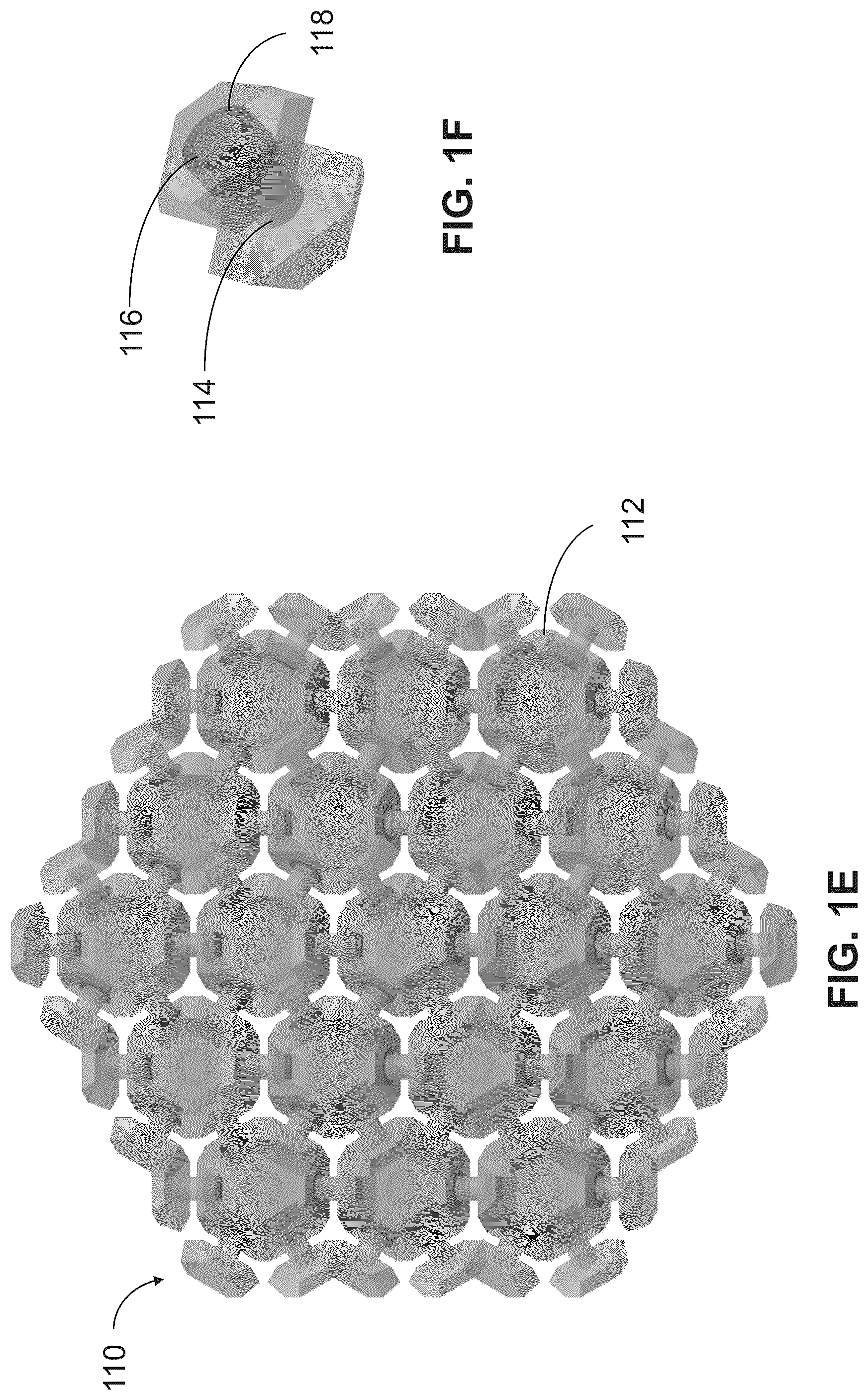 Patent US12092182 Figure 3 – Three-dimensional auxetic composite structures