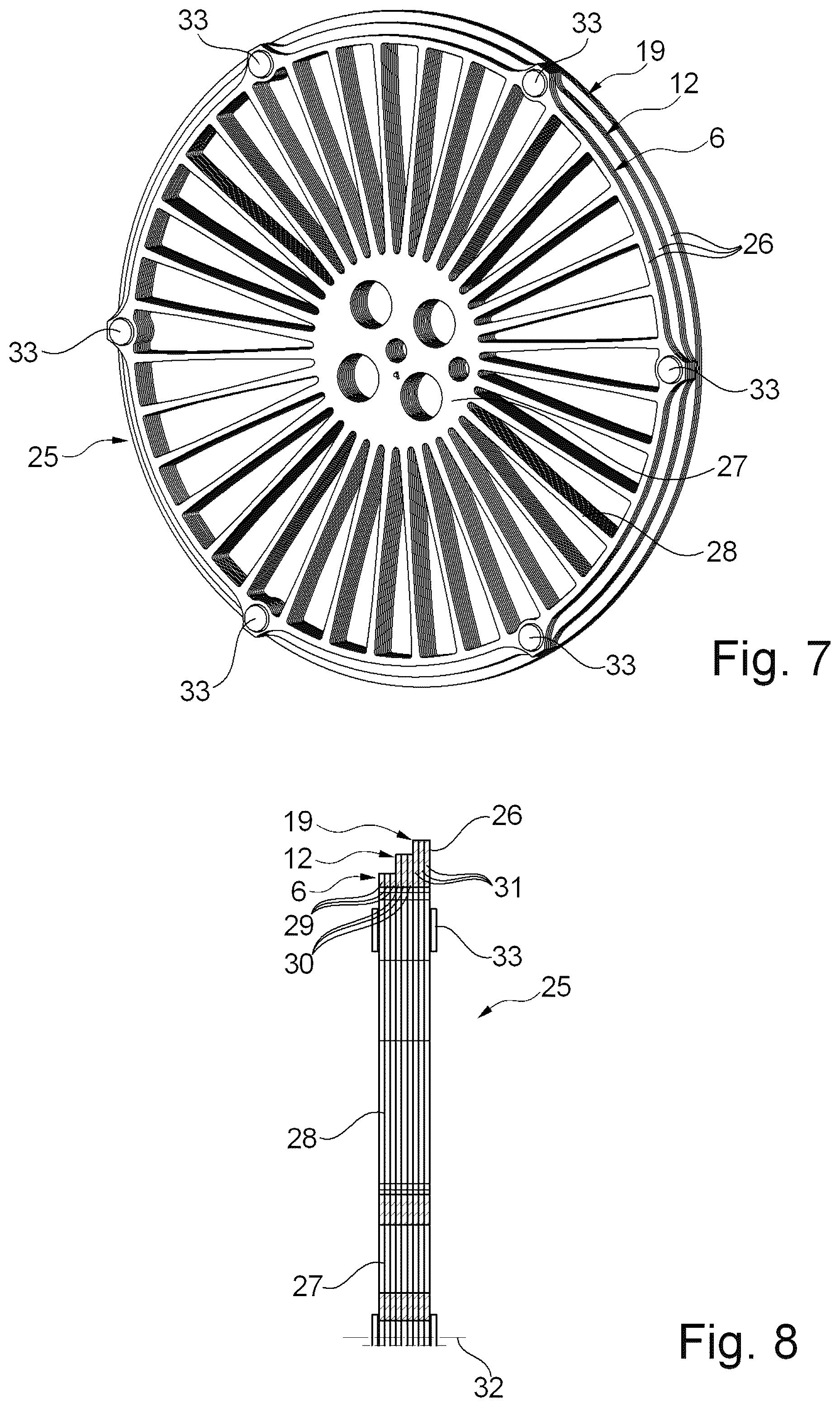 Patent US12092184 Figure 4 – Vibration damper made up of spoke spring absorbers