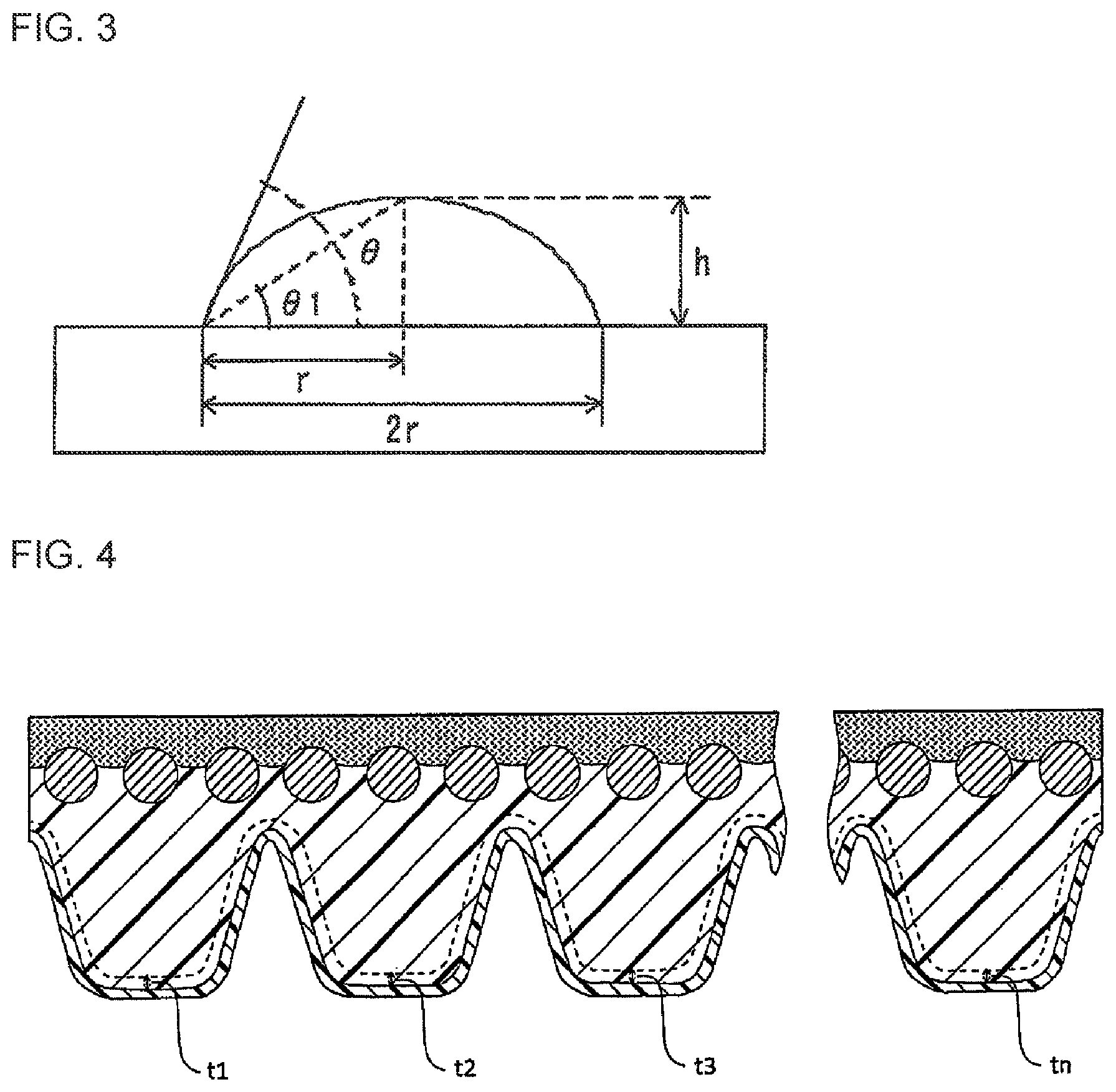 Patent US12092188 Figure 2 – V-ribbed belt and method for producing same
