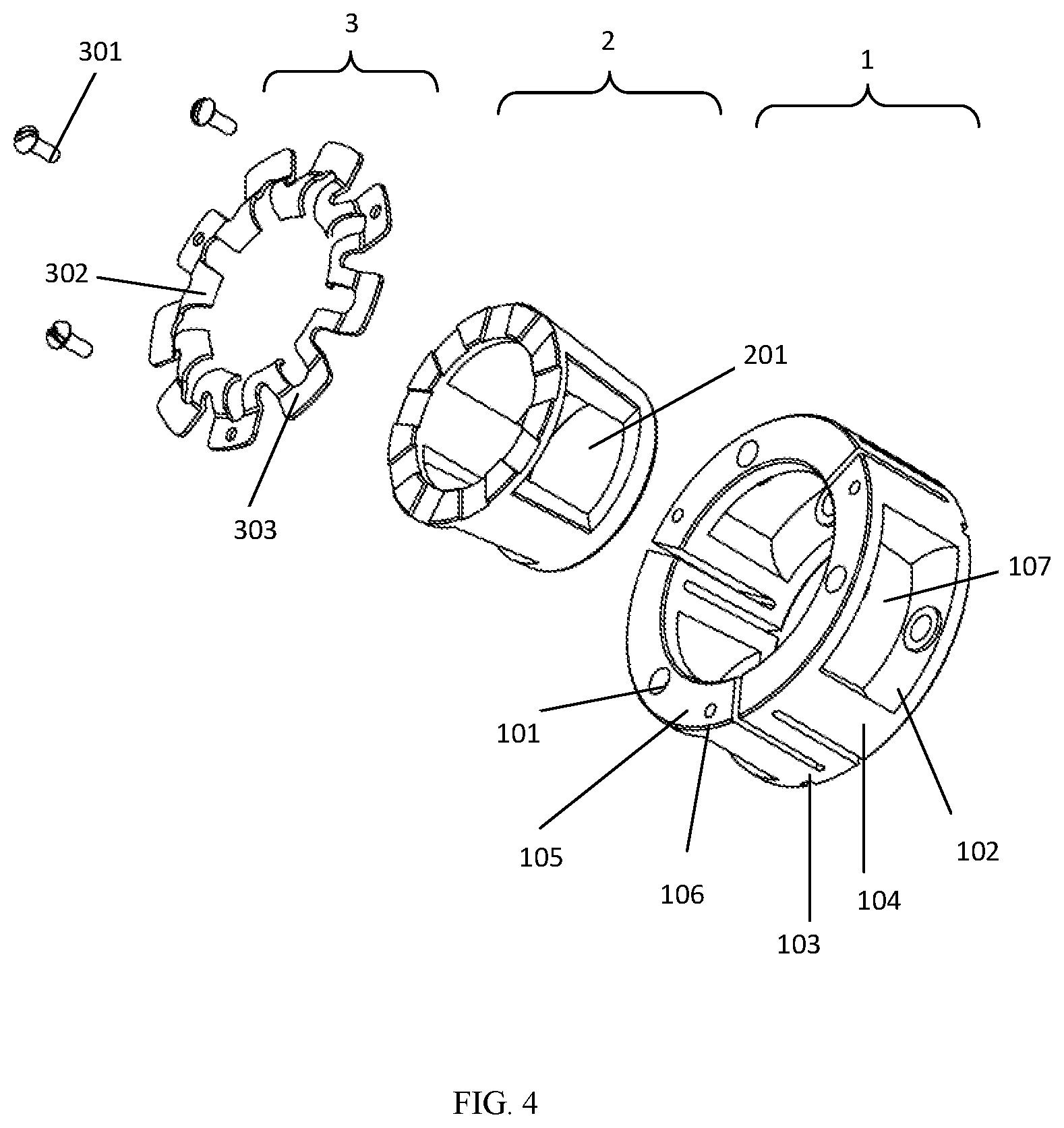 Patent US12092190 Figure 3 – Displacement planetary carrier system and planetary transmission device thereof