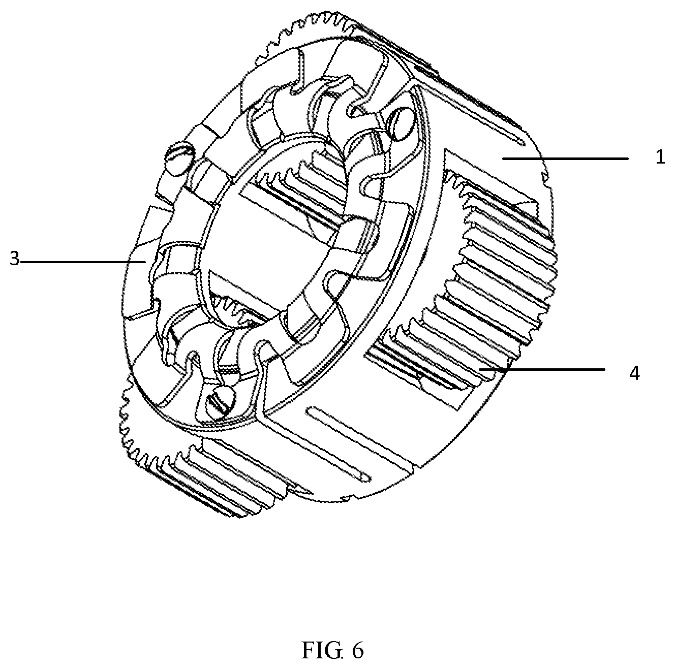 Patent US12092190 Figure 5 – Displacement planetary carrier system and planetary transmission device thereof