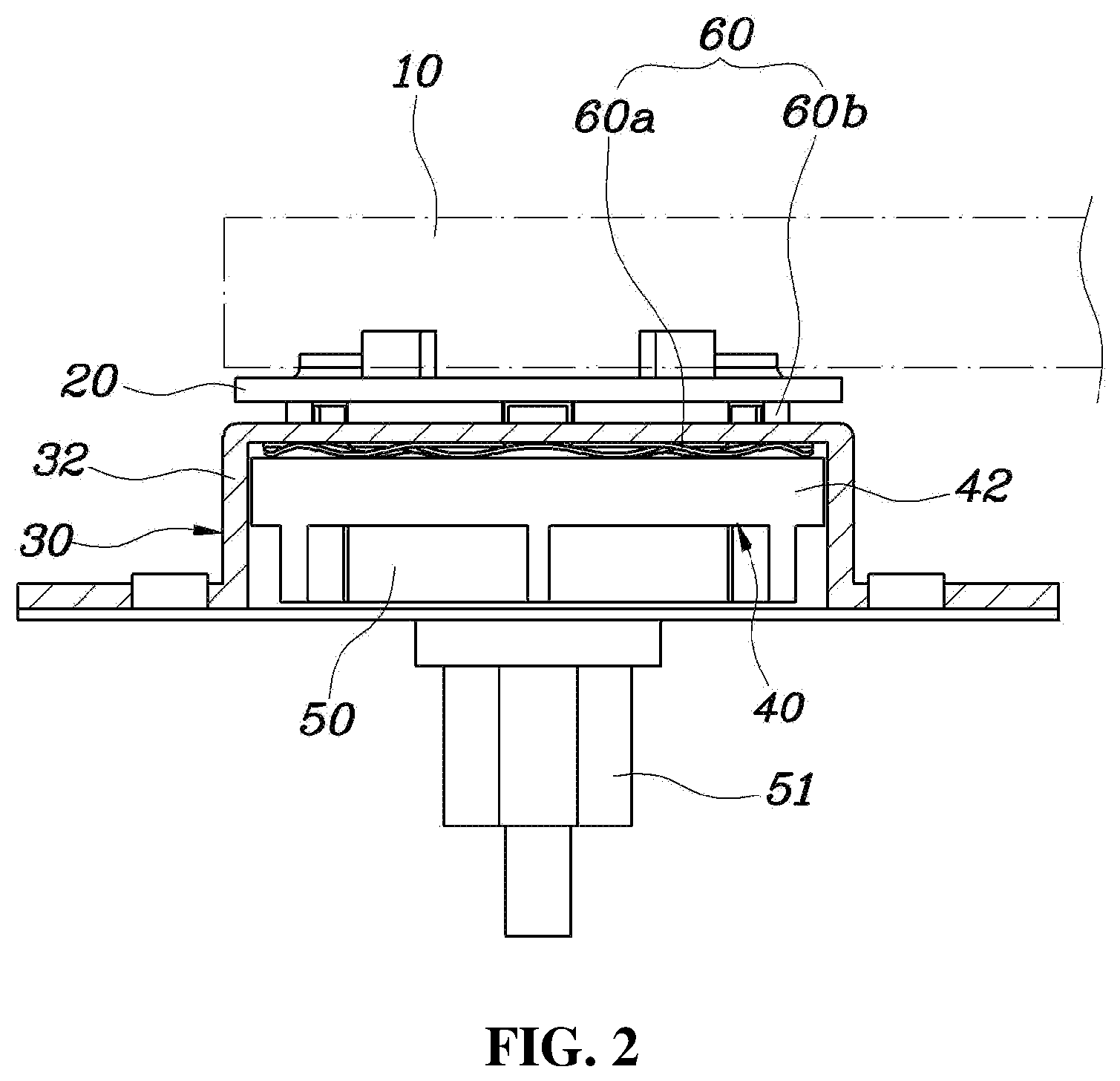 Patent US12092192 Figure 2 – Eccentricity prevention device for pumping device