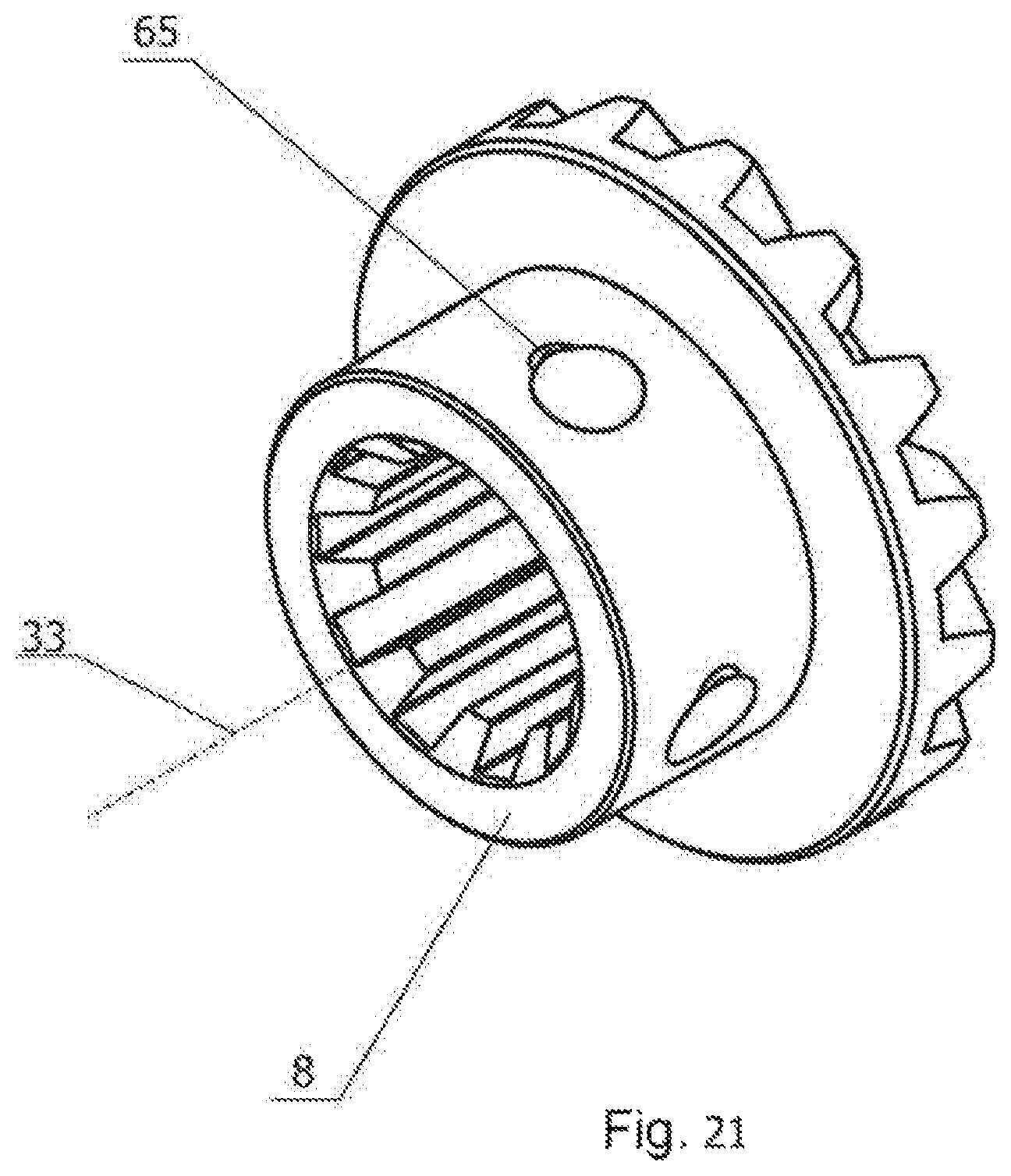 Patent US12092195 Figure 20 – Vehicle differential locking device