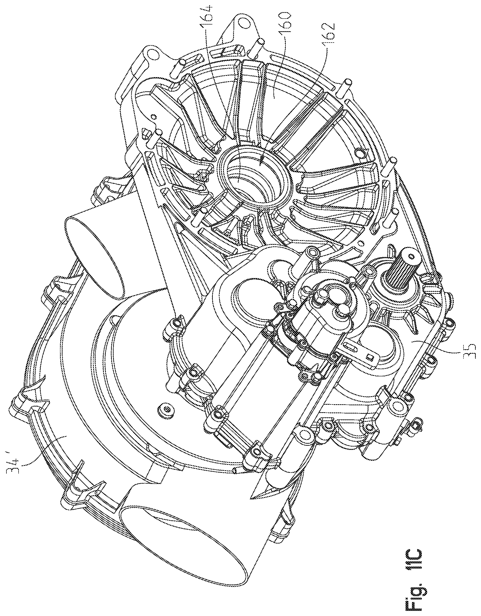 Patent US12092198 Figure 16 – Continuously variable transmission