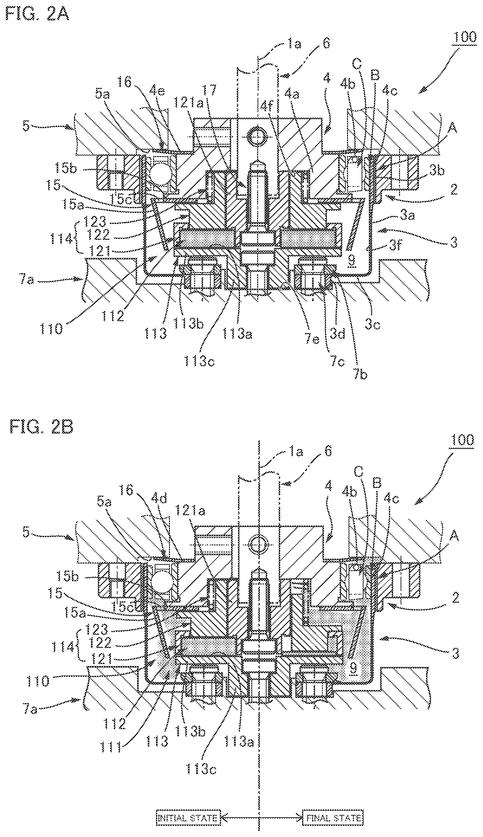 Patent US12092199 Figure 2 – Powder lubrication method of strain wave gearing