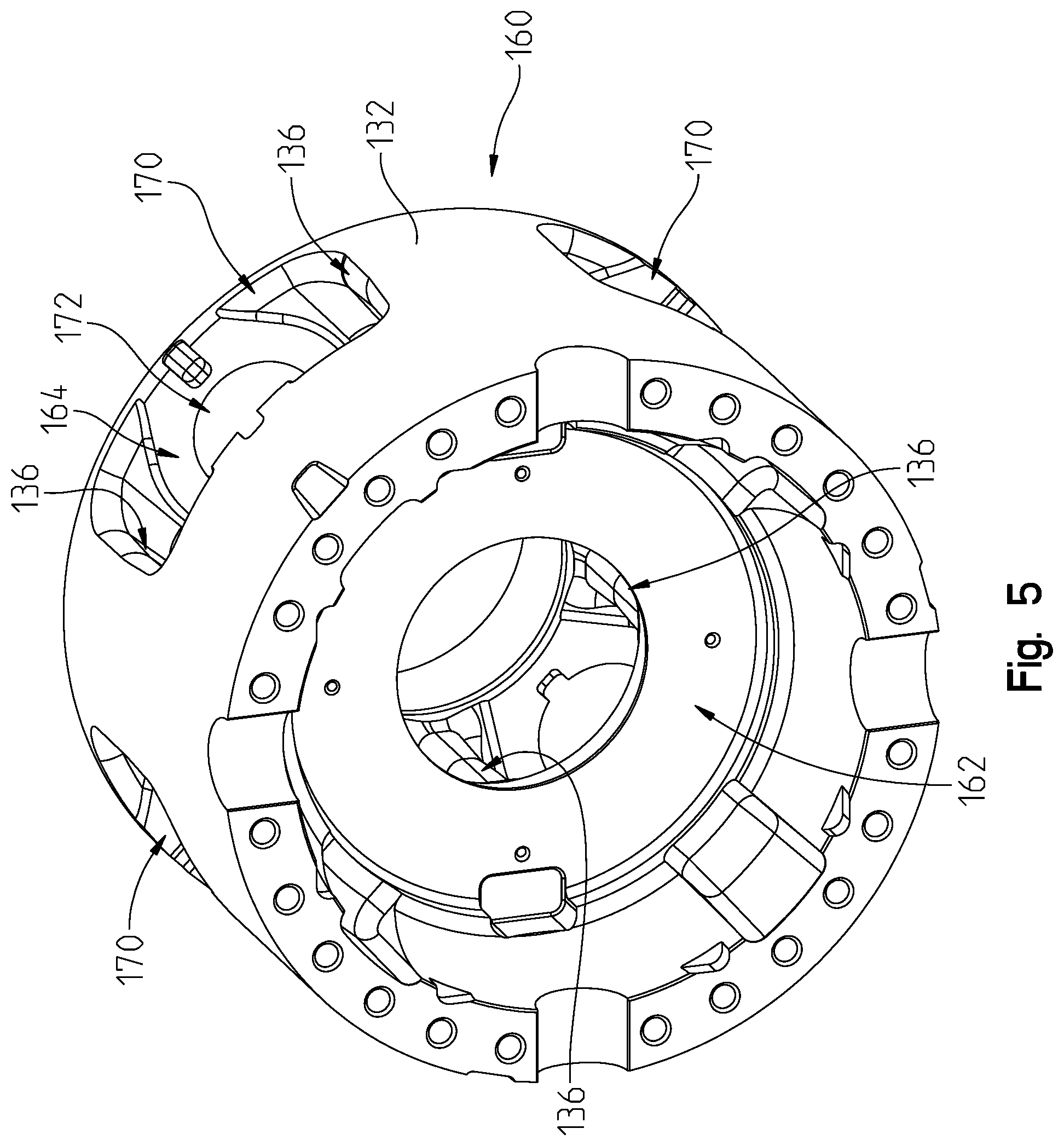 Patent US12092200 Figure 6 – Lubrication of a planetary gear system