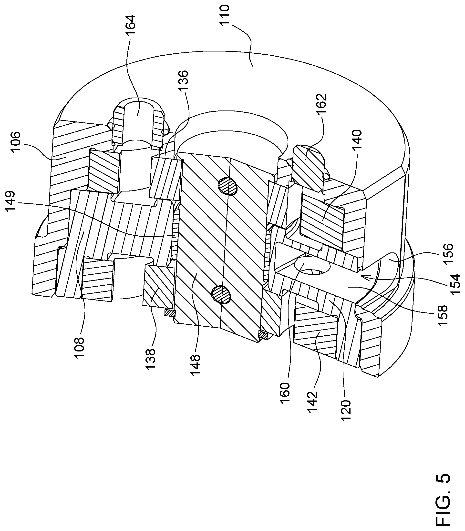 Patent US12092201 Figure 5 – Gerotor pump as for a transmission