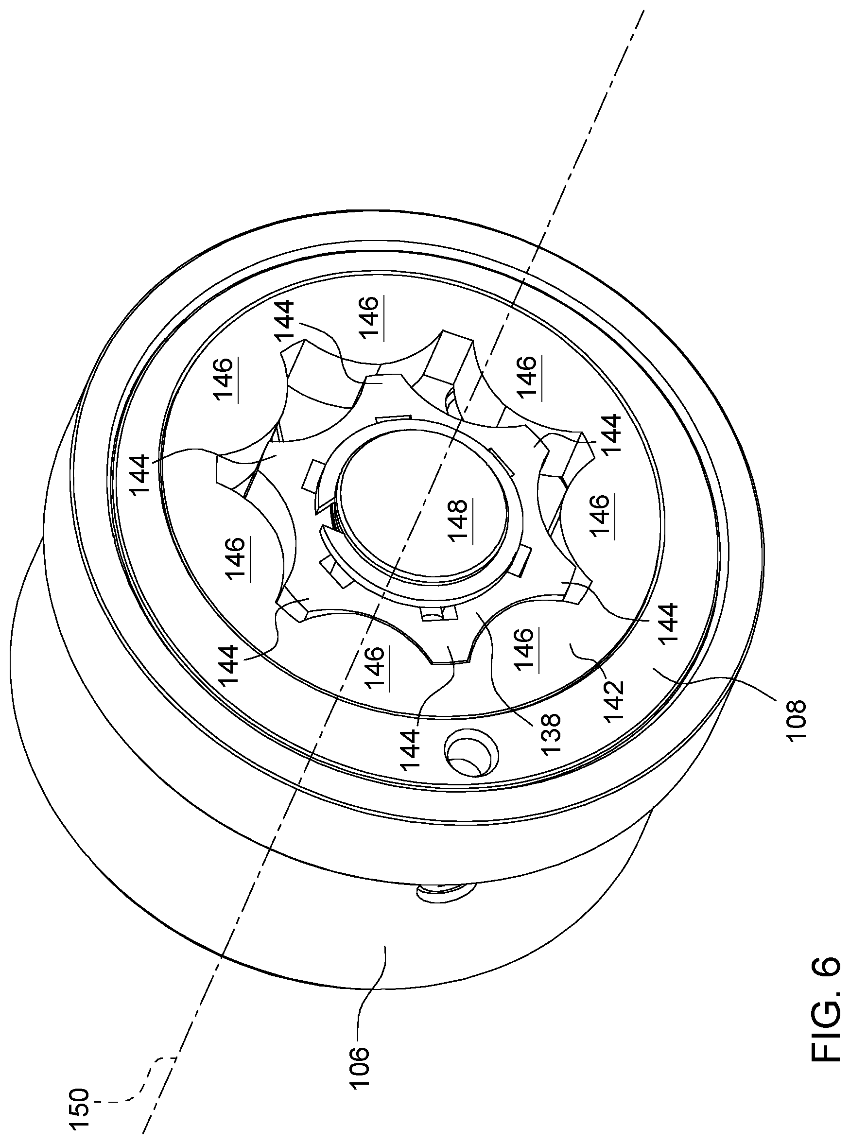 Patent US12092201 Figure 6 – Gerotor pump as for a transmission