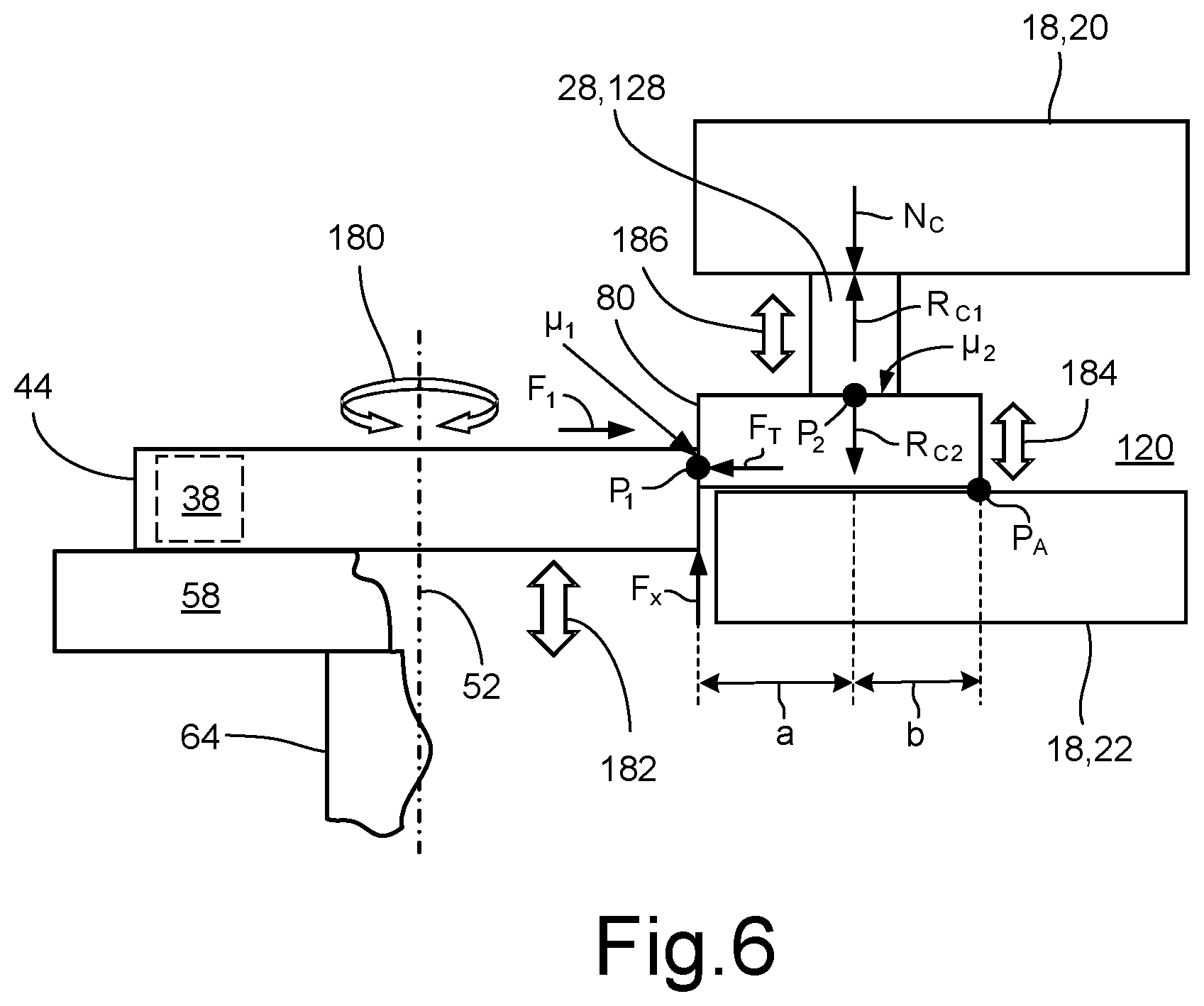 Patent US12092208 Figure 5 – Actuating device for an automated manual transmission